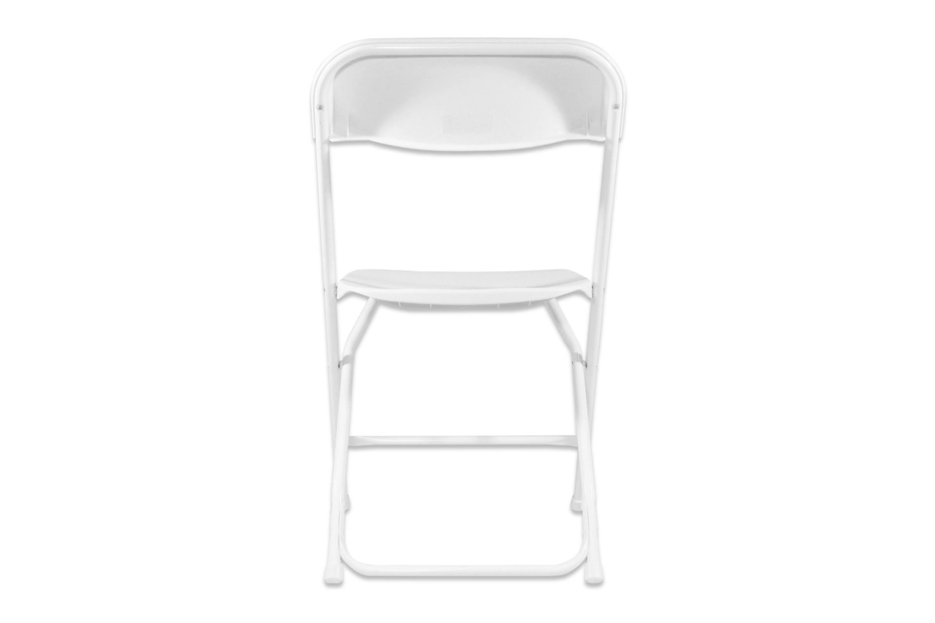 V *TRADE QTY* Grade A Folding Plastic Chair - White X1800 YOUR BID PRICE TO BE MULTIPLIED - Image 2 of 6