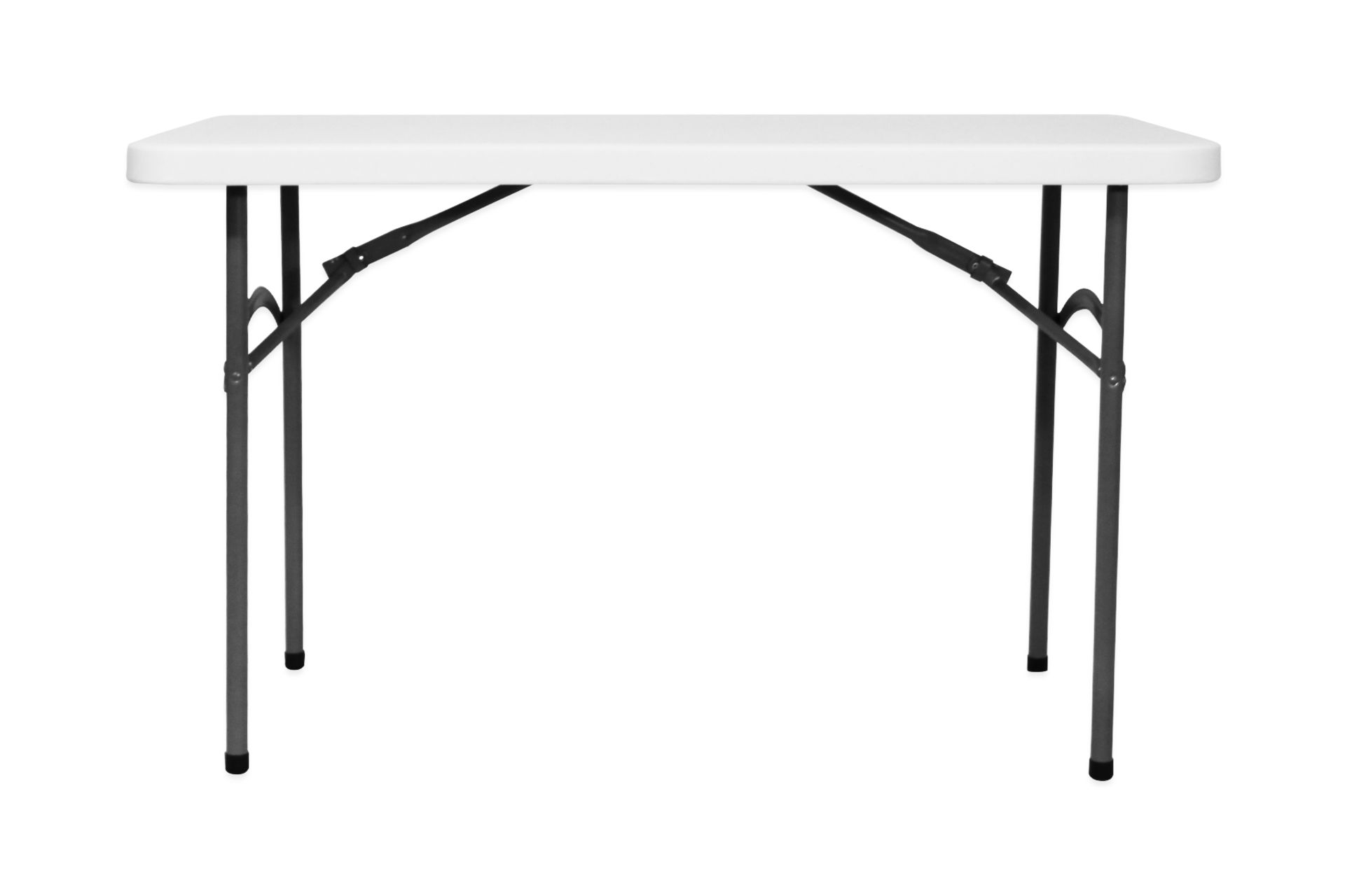 V *TRADE QTY* Grade A 4ft Plastic Trestle Table X 40 YOUR BID PRICE TO BE MULTIPLIED BY FORTY