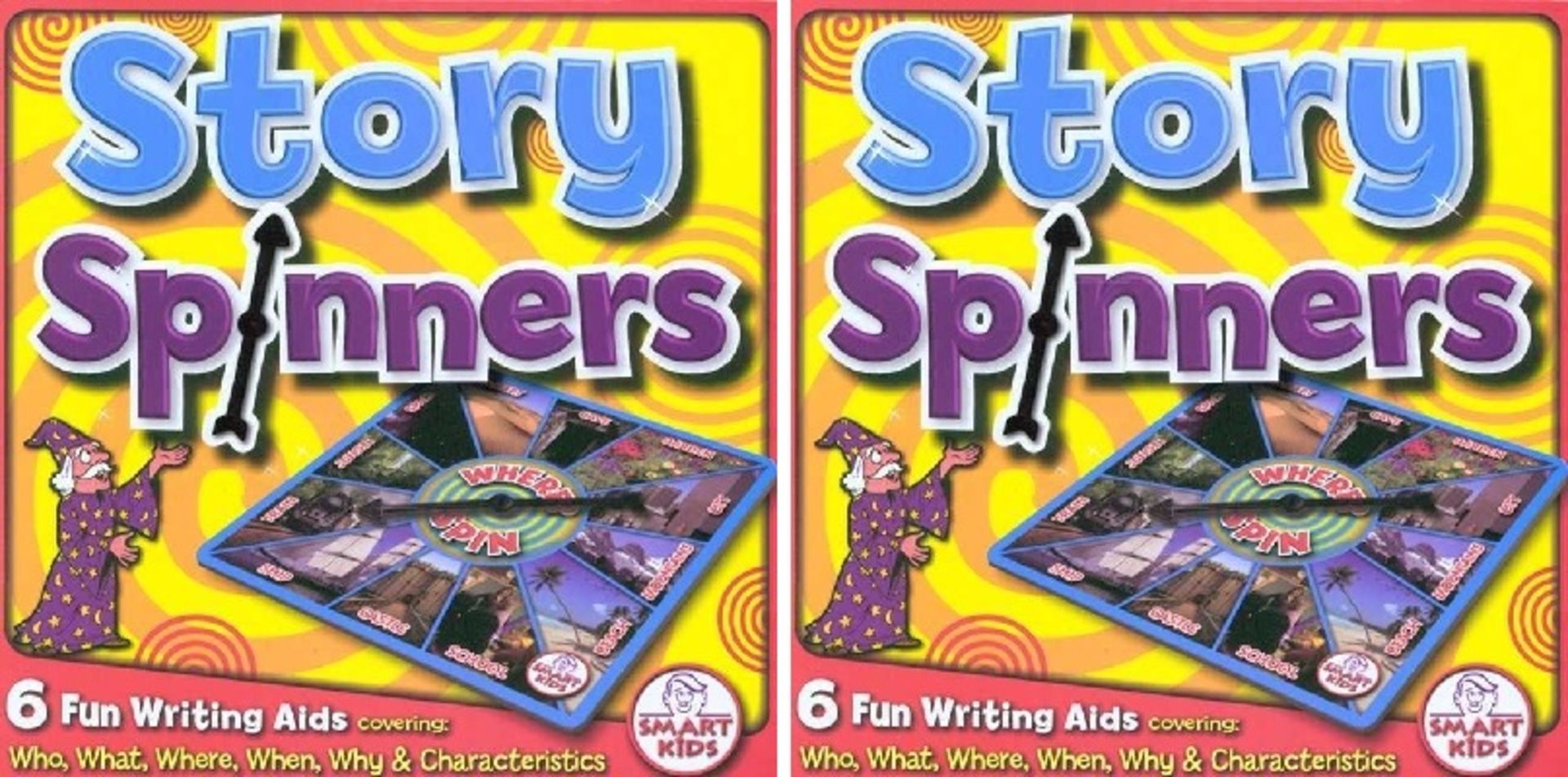 V Brand New A Lot Of Two Smart Kids Story Spinners Consisting Of Twelve Fun Writing Aids Covering