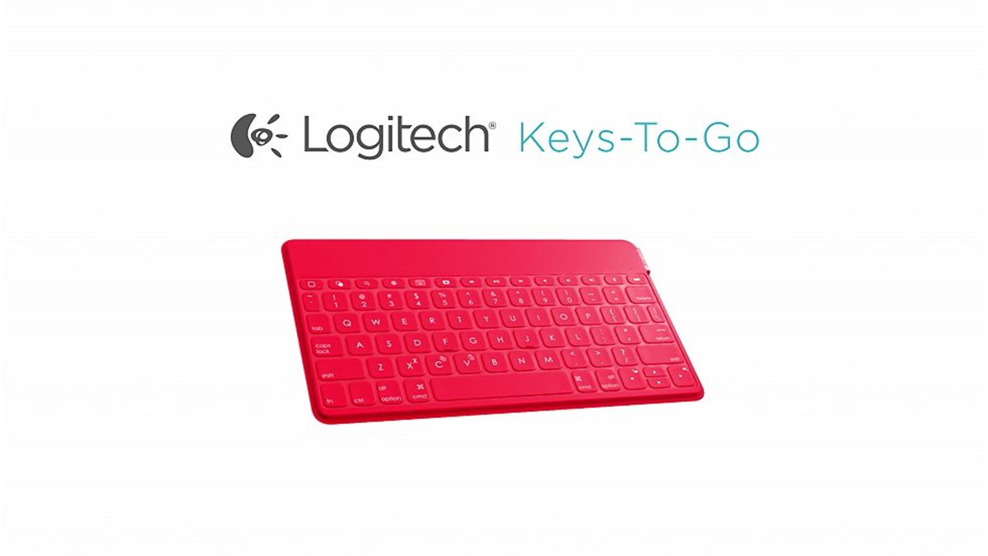 V Brand New Logitech Keys-to-Go Waterproof Wireless Keyboard for iPad iPhone and Apple TV - Wireless
