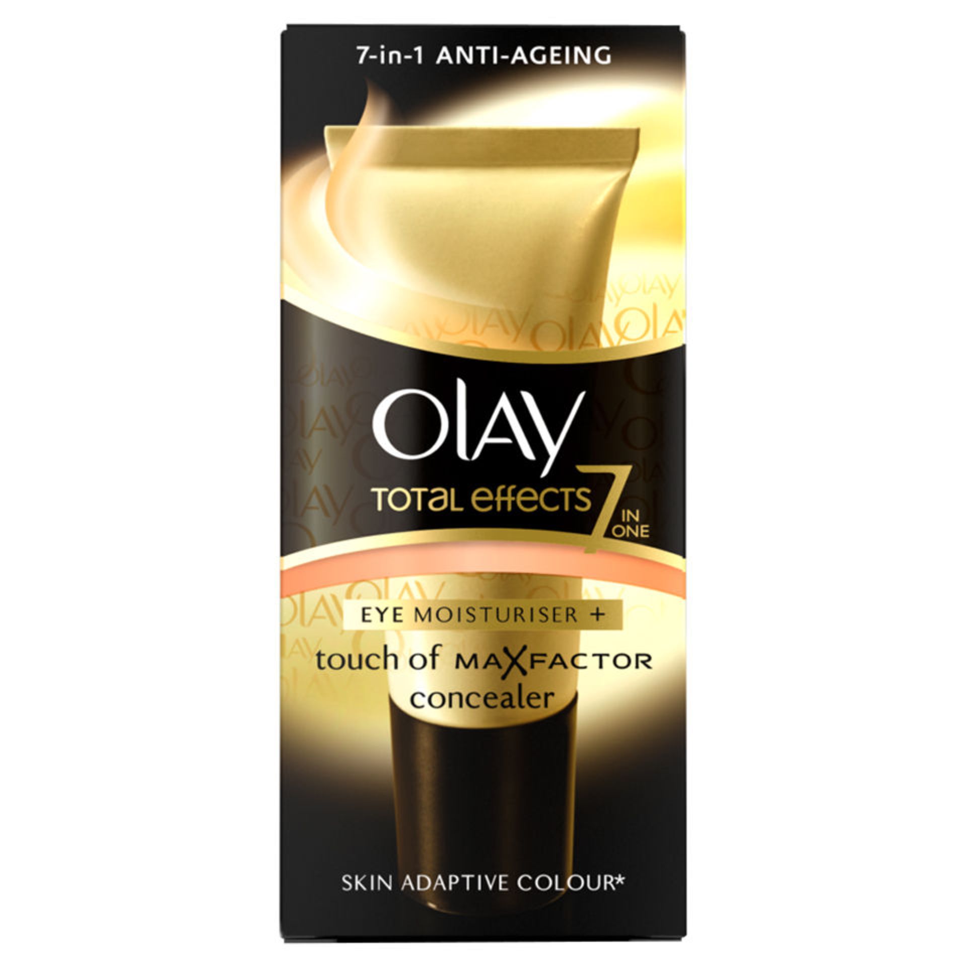 V *TRADE QTY* Brand New Olay Total Effects 7-In-1 Eye Moisturiser + Touch Of MaXfactor Concealer