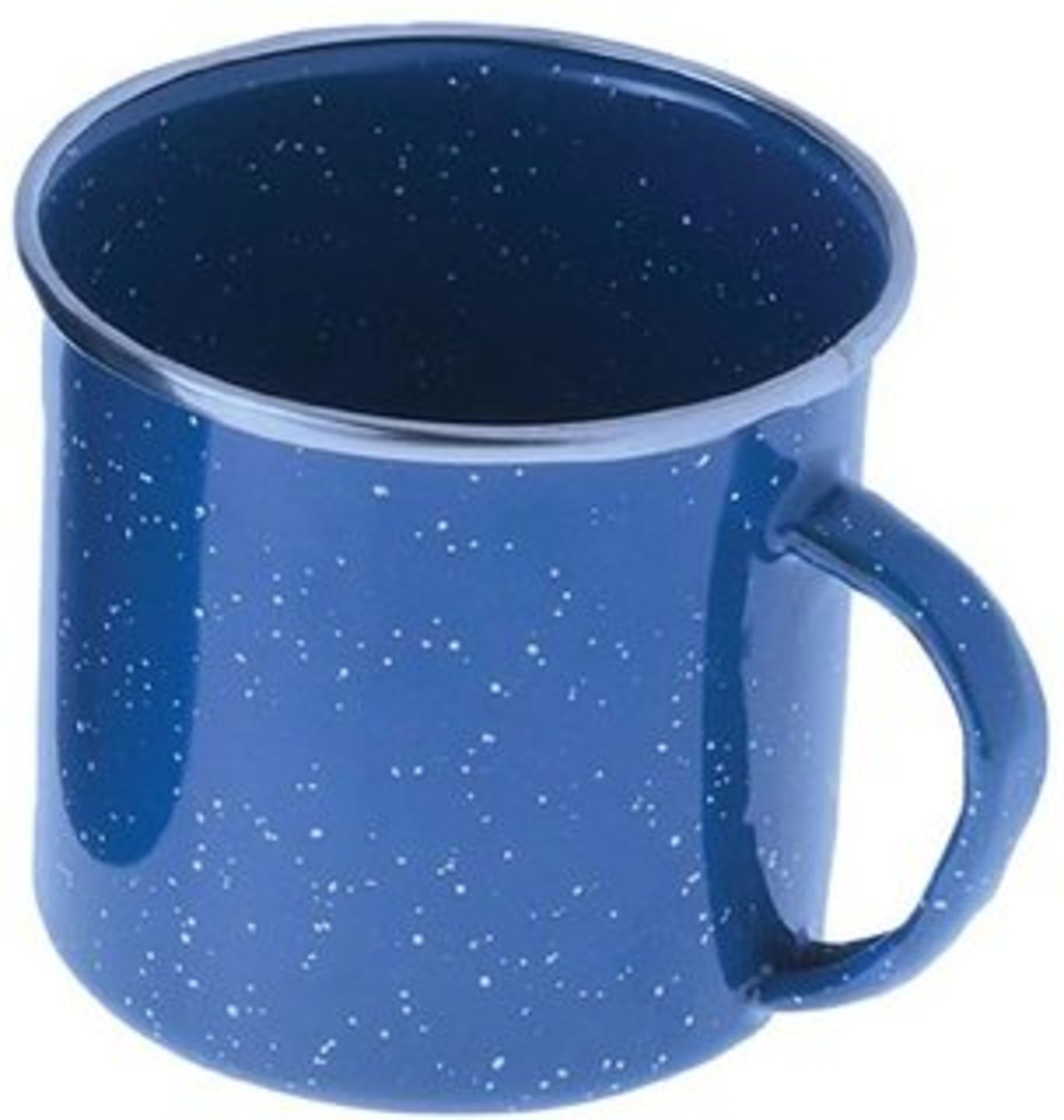 Grade A A Lot Of Twelve 360ml Enamel Mugs