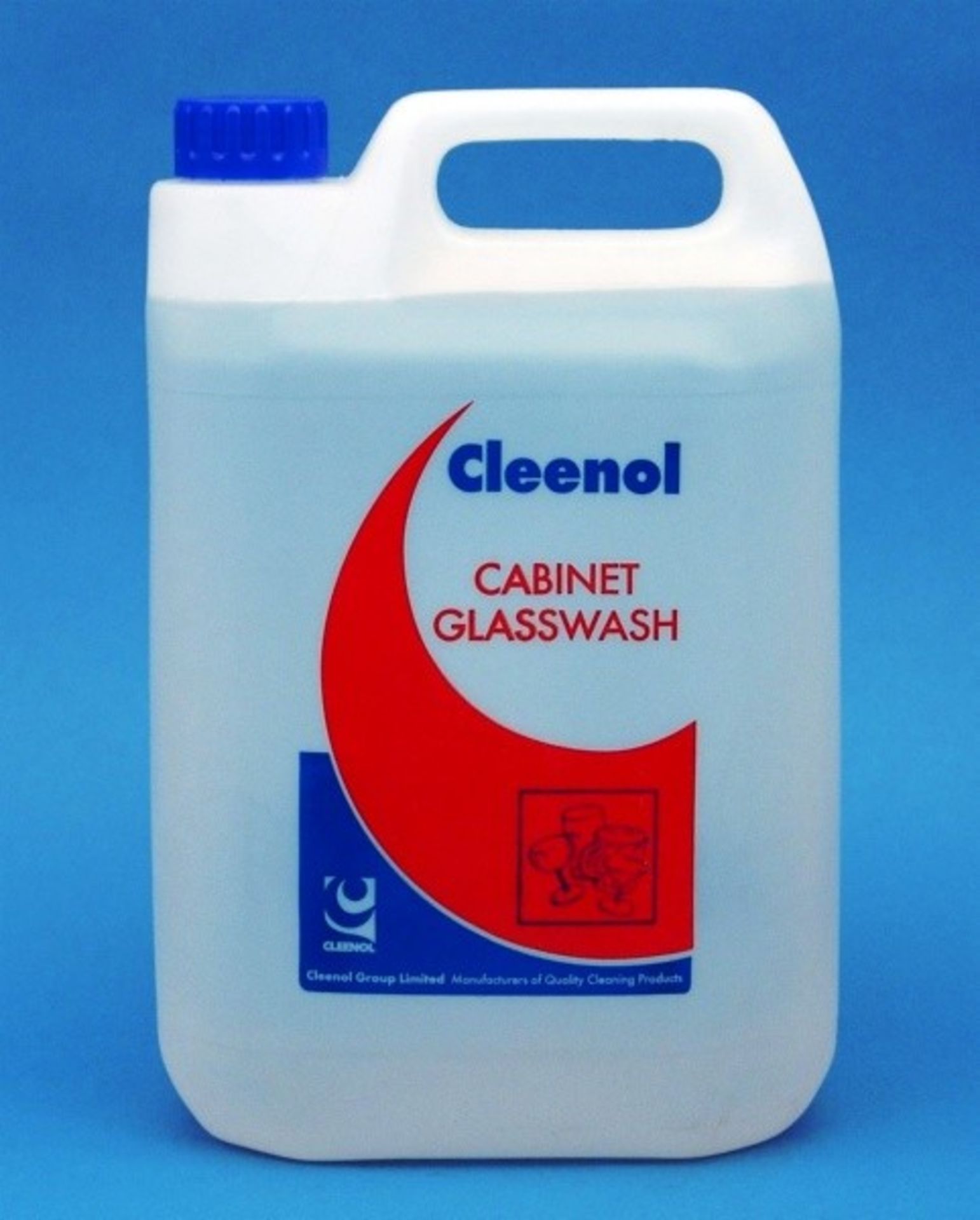 V Brand New Five Litres Cleenol Cabinet Glasswash ISP £10.15 (Discounted Cleaning Supplies)