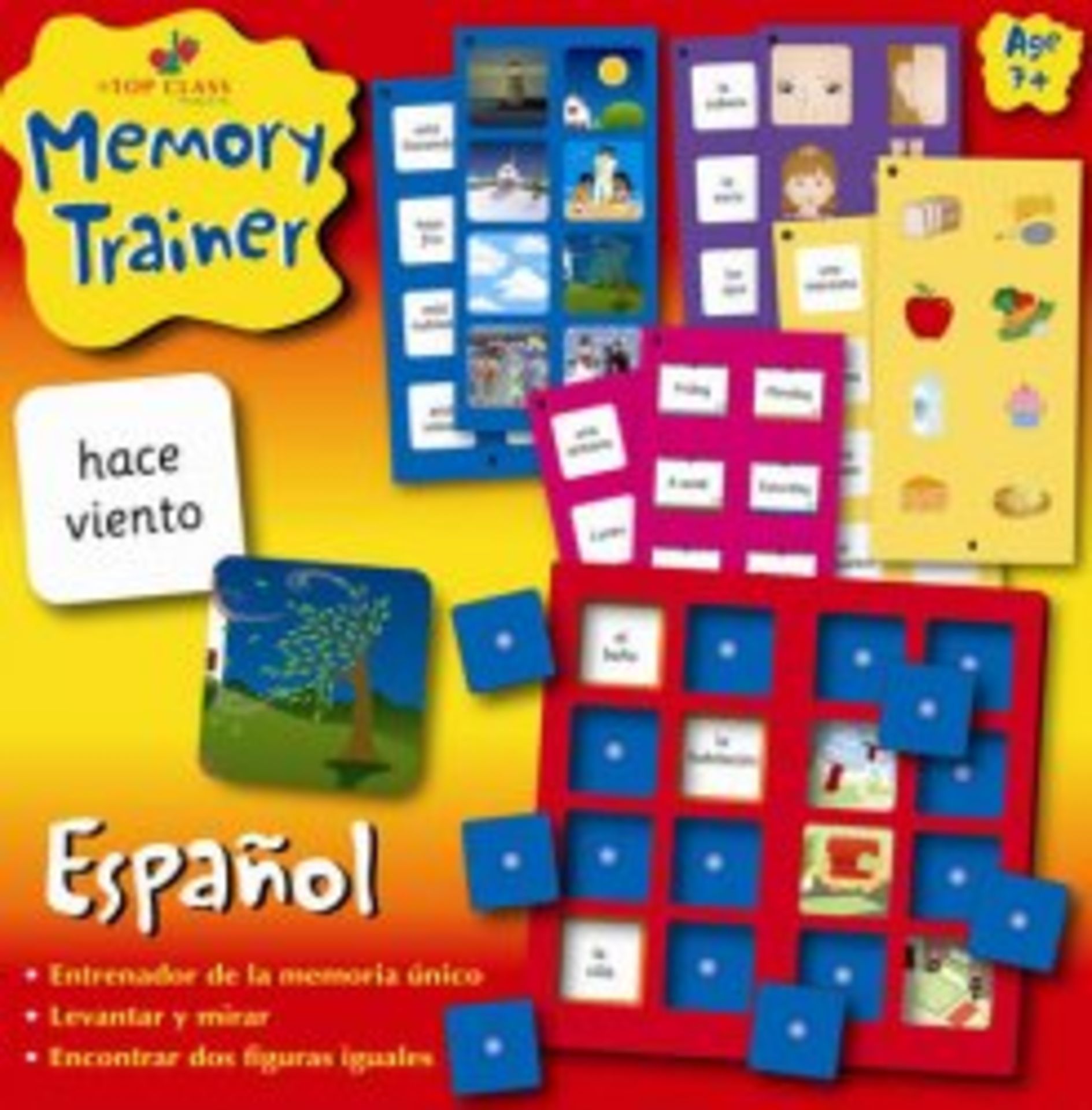 V *TRADE QTY* Brand New Top Class Lift & Look Memory Trainer Espanol ISP £20.99 (Little Linguist)
