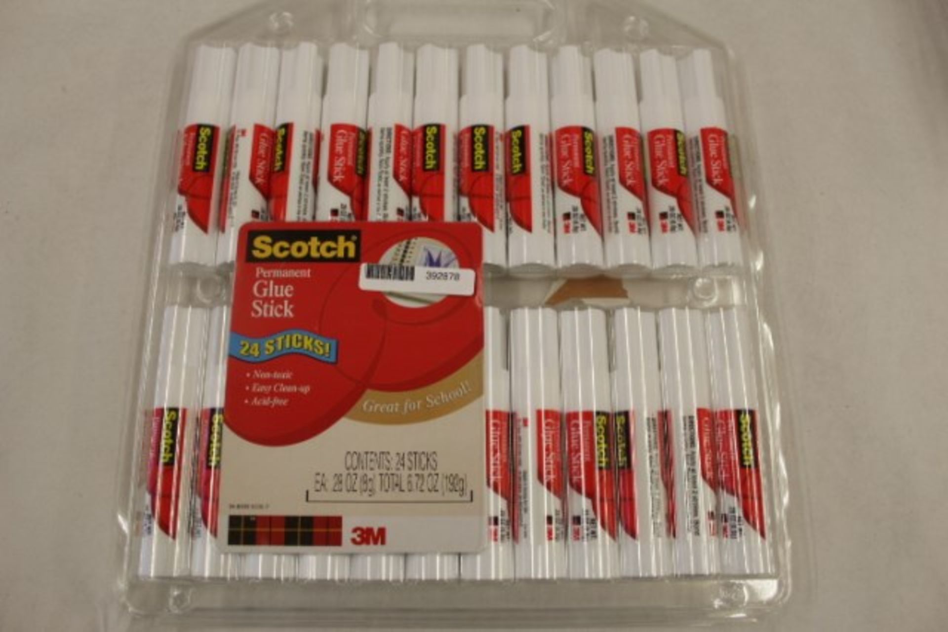 Brand New A Lot Of Twenty Four Scotch Permanent Glue Sticks