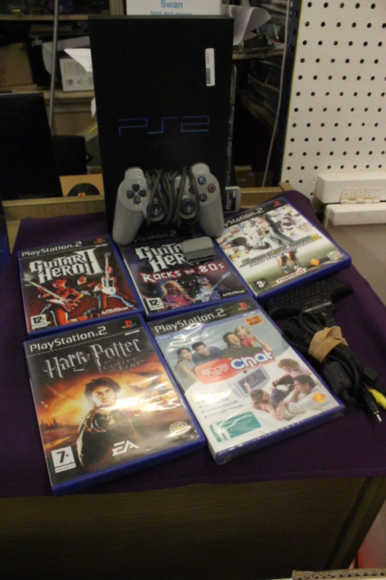 Grade U Sony Playstation 2 With Games