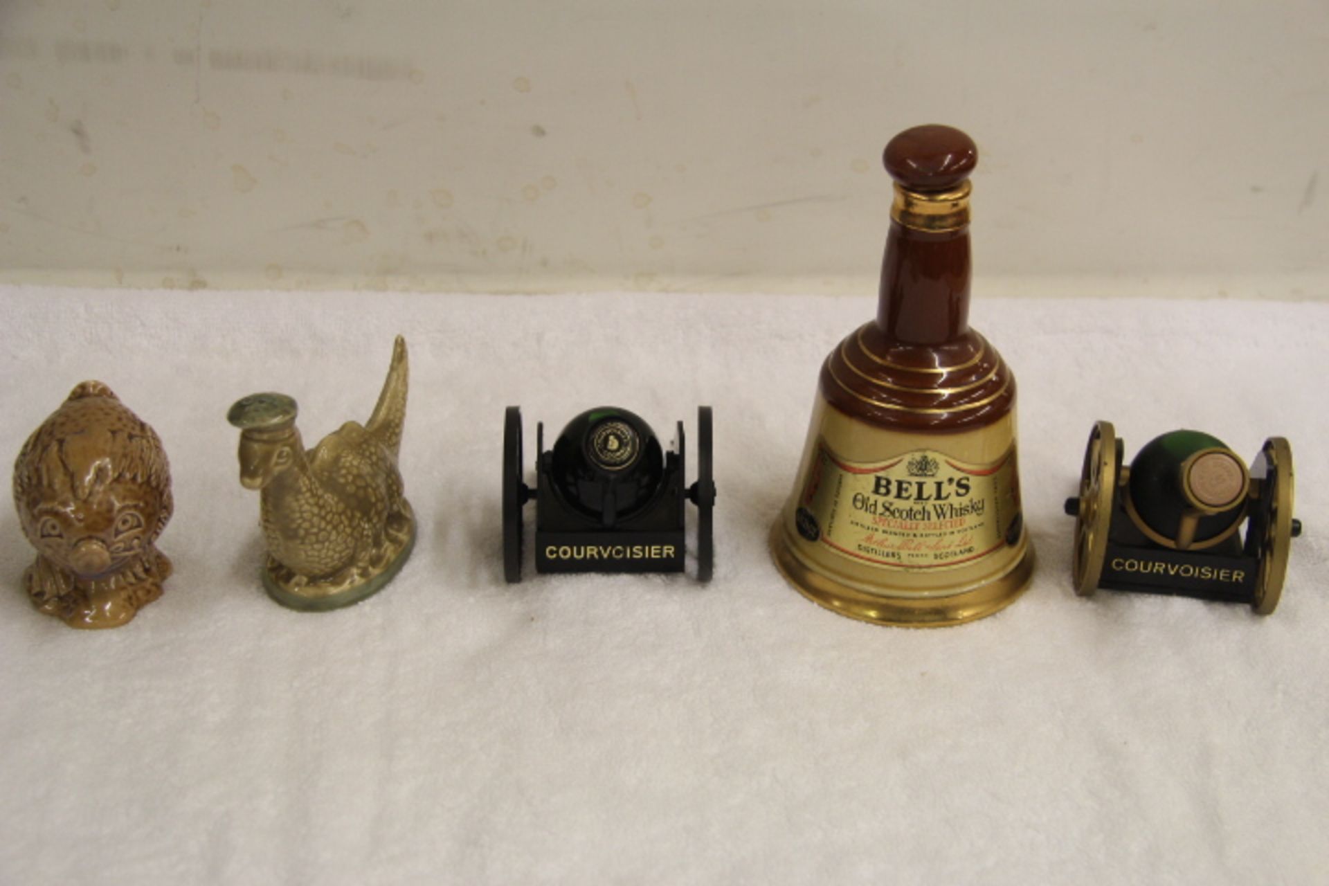 Grade U Miniatures Benegales Whisky - Loch Ness Monster & Haggis - Beswick & Courvoisier Etc