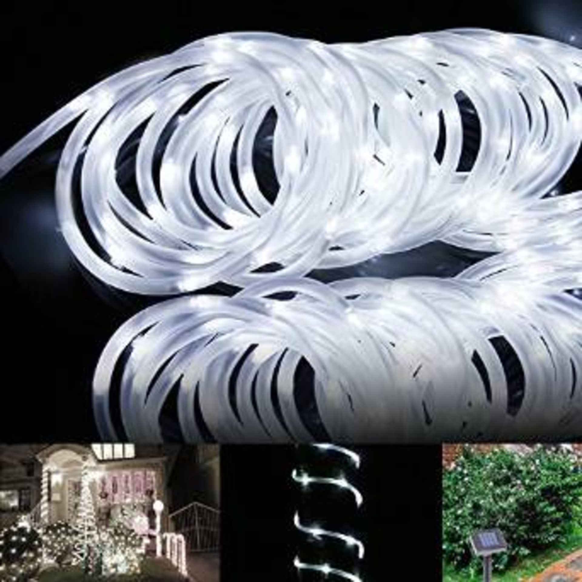 V Grade U 50 LED Solar Rope Light