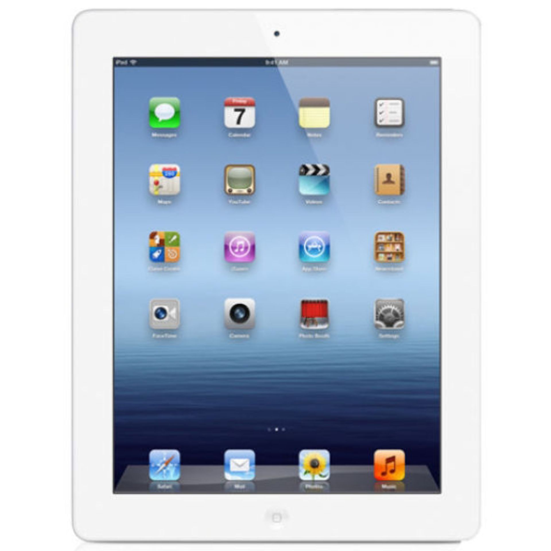 V Grade B Apple iPad 4 16GB - White - Wi-Fi - Unit Only X 2 YOUR BID PRICE TO BE MULTIPLIED BY TWO