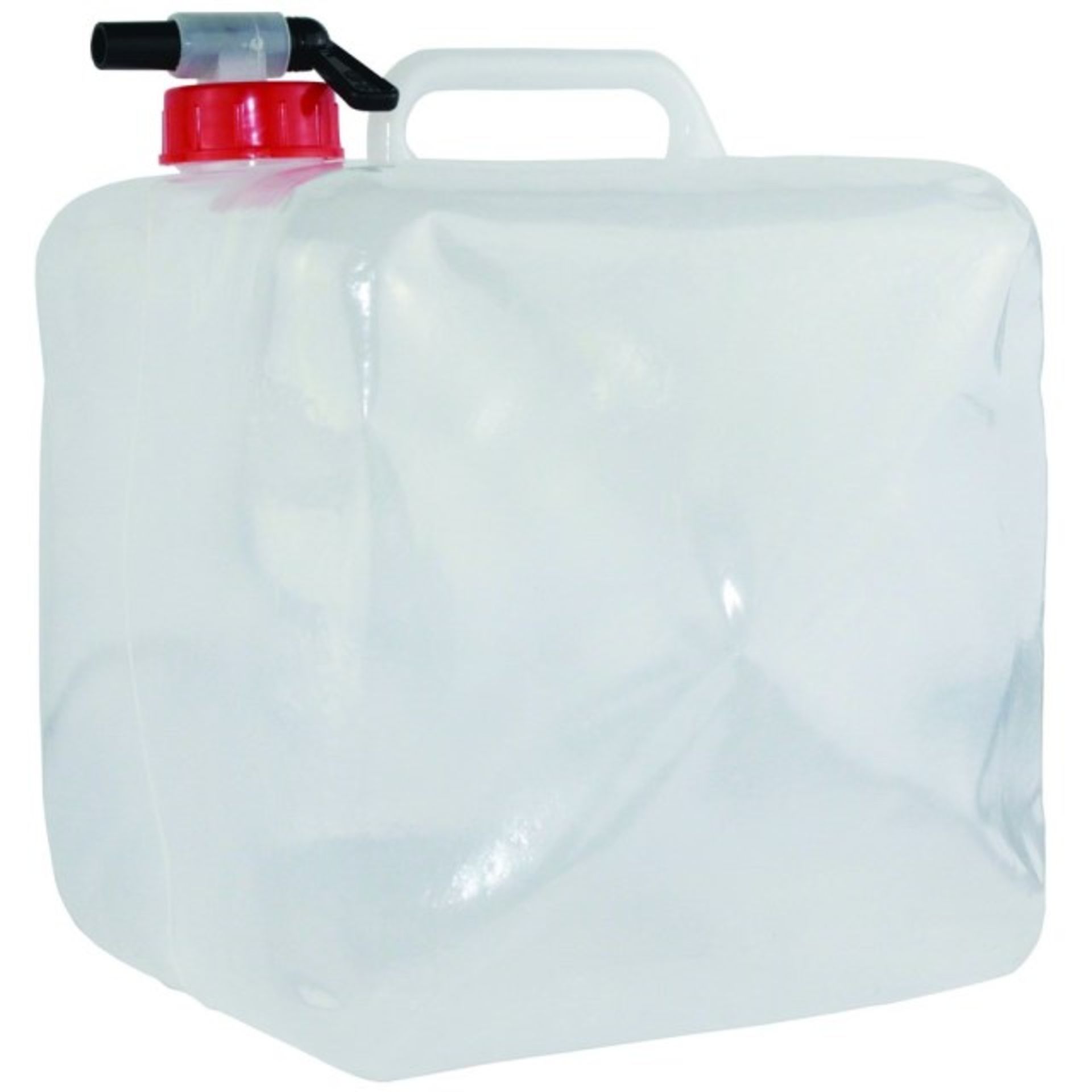 V Brand New 10L Collapsible Water Carrier With Carry Handle X 2 YOUR BID PRICE TO BE MULTIPLIED BY