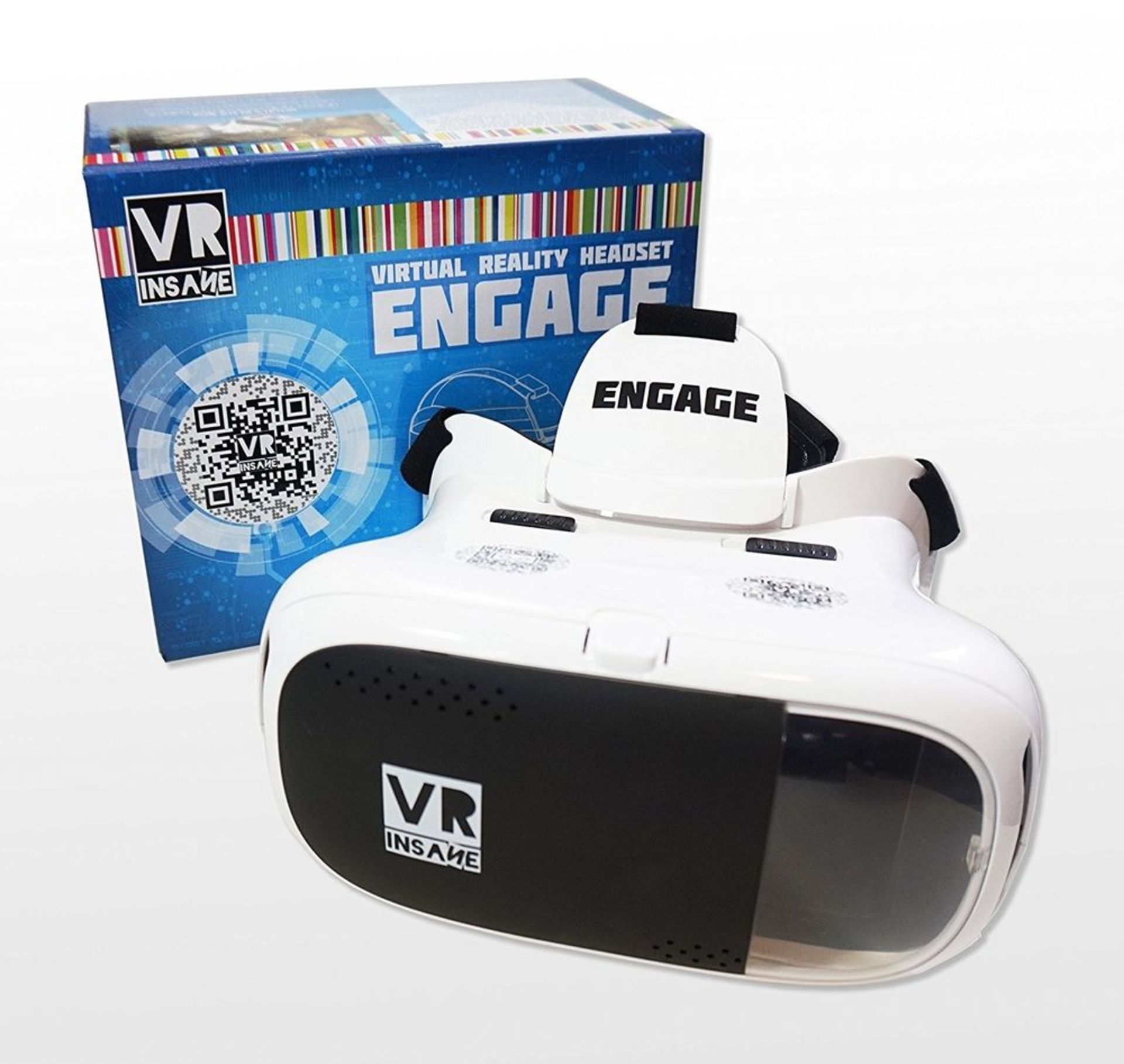 V *TRADE QTY* Brand New Engage Virtual Reality Headset With Adjustable Lenses - Spectacle Friendly -