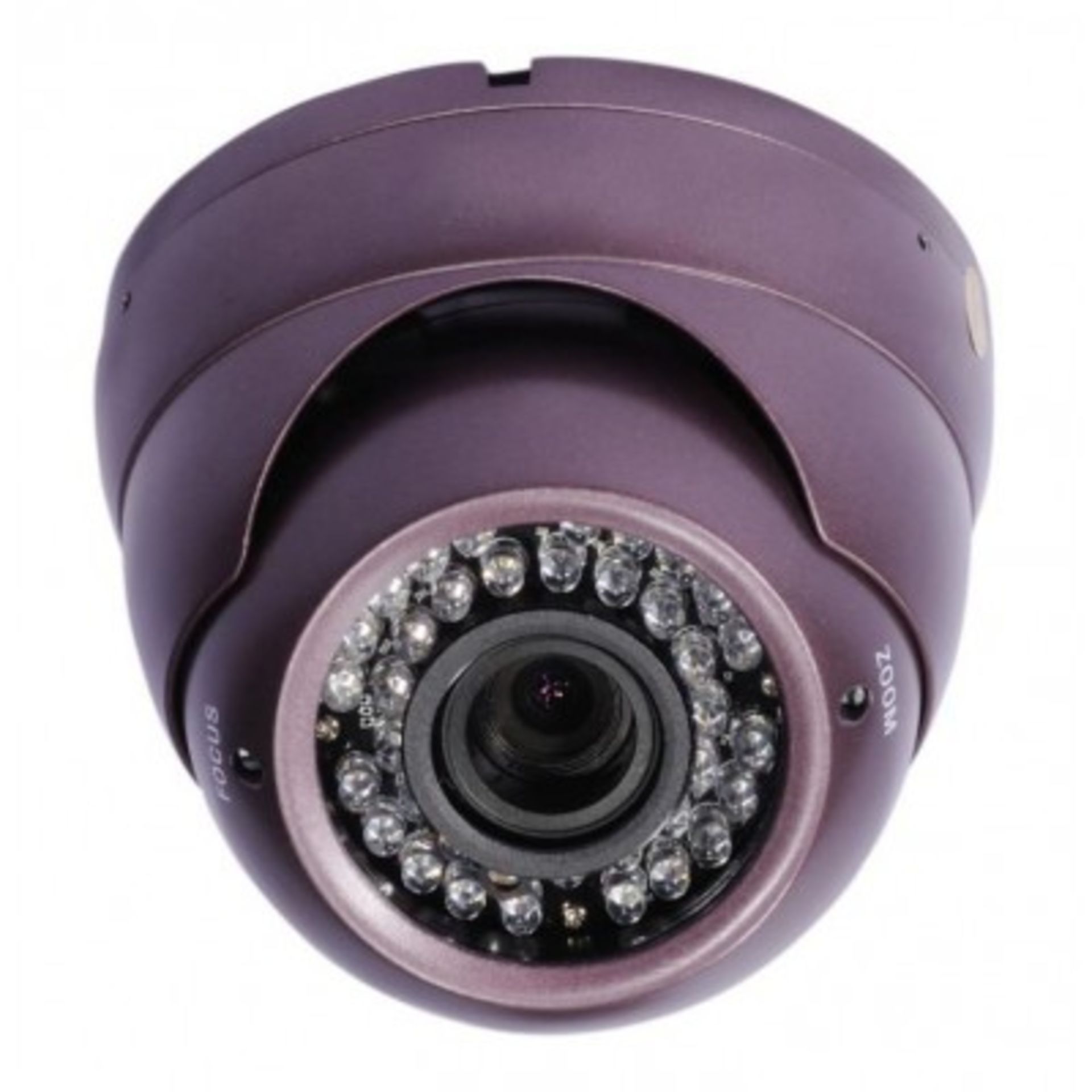 V *TRADE QTY* Brand New Avtech Dome Camera- 1/3" Sony Colour CCD 540TVL Vandal Proof LP66- purple