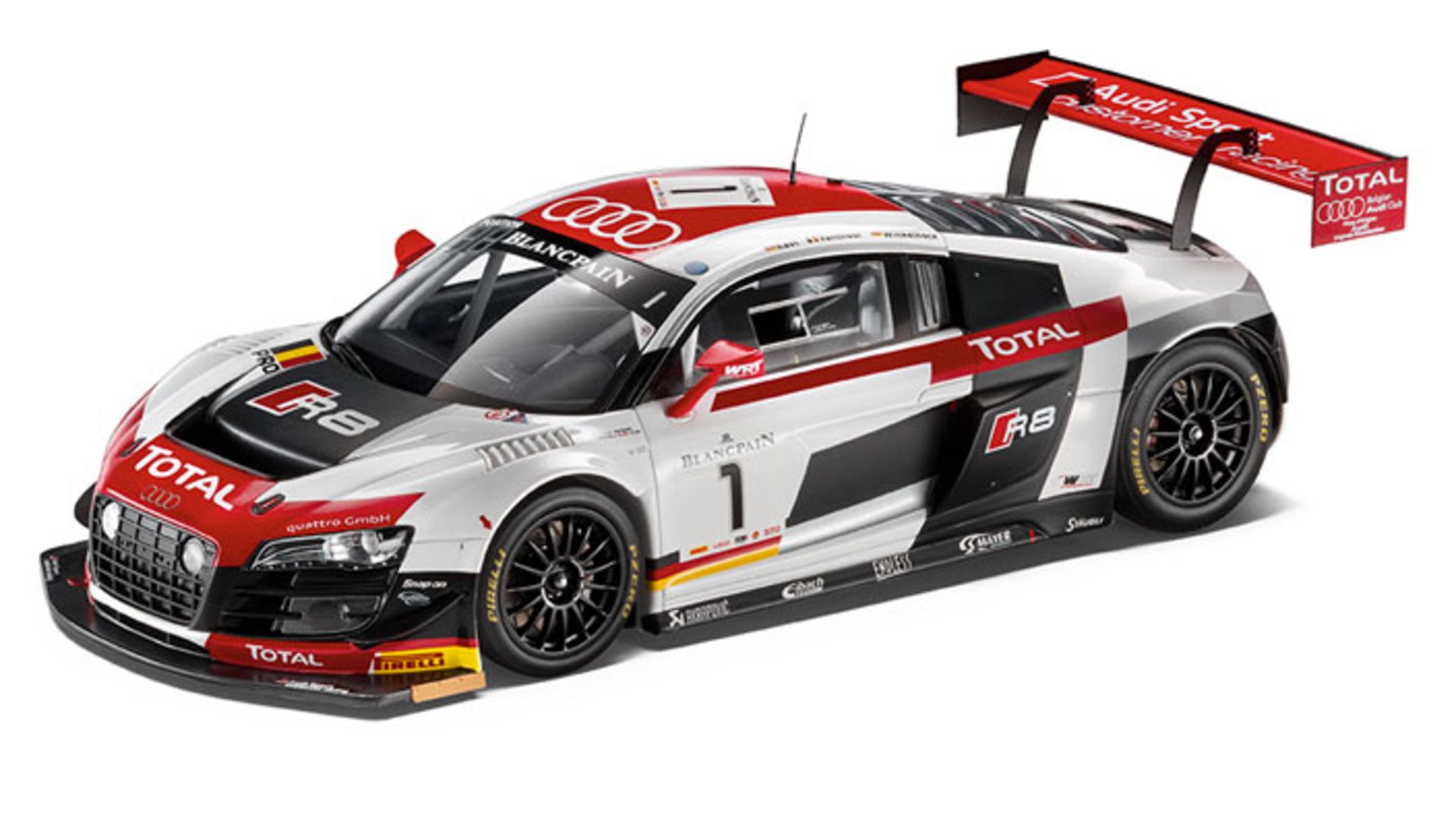 V Brand New Officially Licenced 1/18 Scale Audi R8 LMS Full Fuction R/C Car (Colours May Vary) - ISP