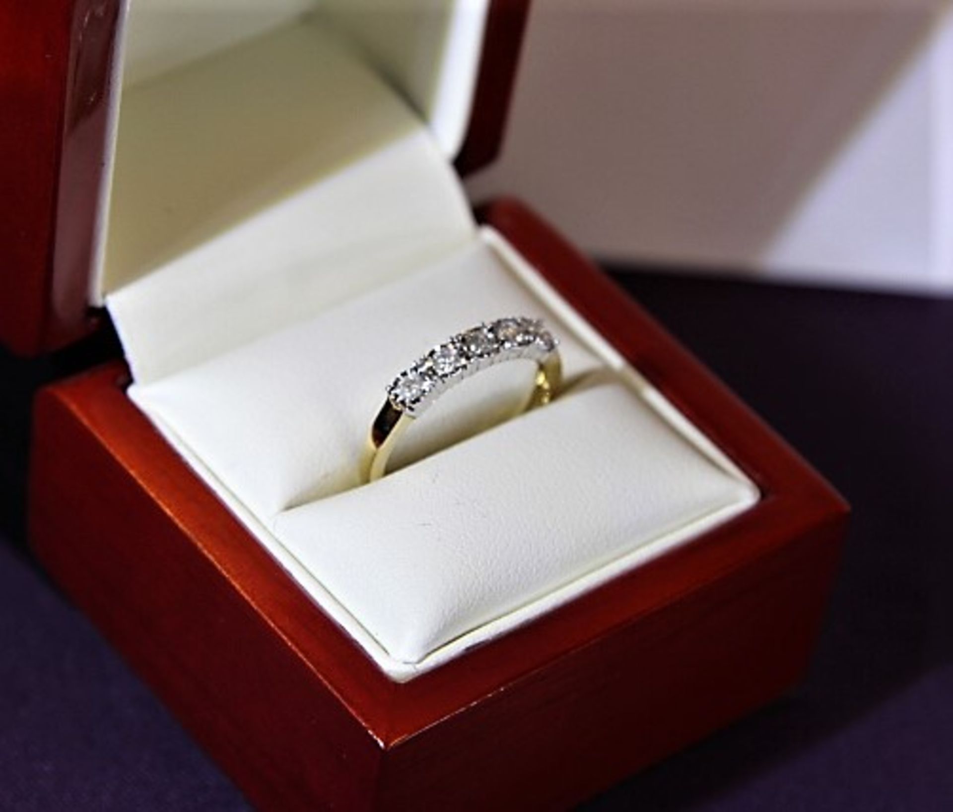 Brand New Yellow Gold Diamond Eternity Ring