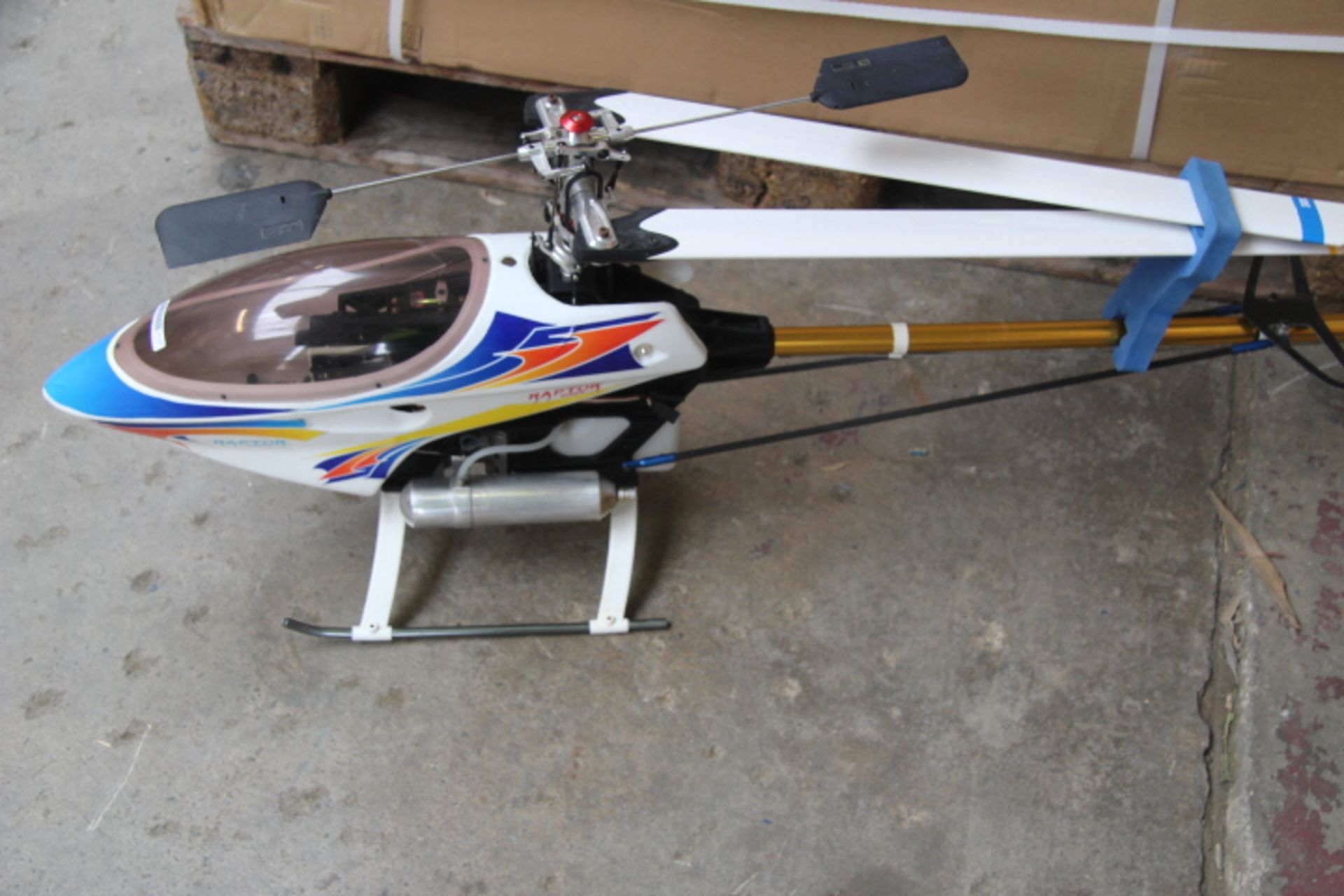 Grade U Petrol Titan Raptor 50 Size 3D Helicopter