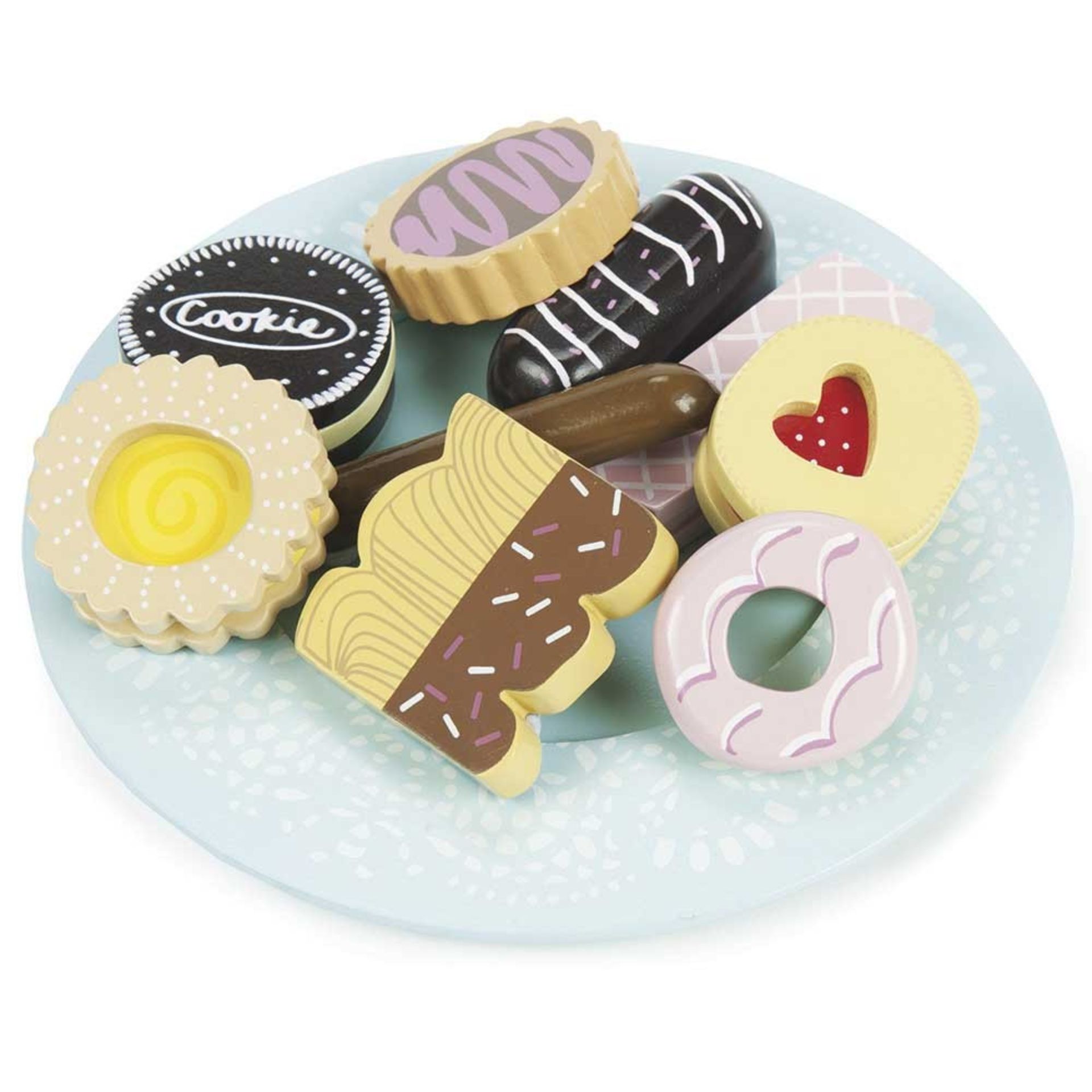 V Brand New Le Toy Van Honeybake Biscuits & Plate Set Online Price £20 (Jojo Maman Bebe)