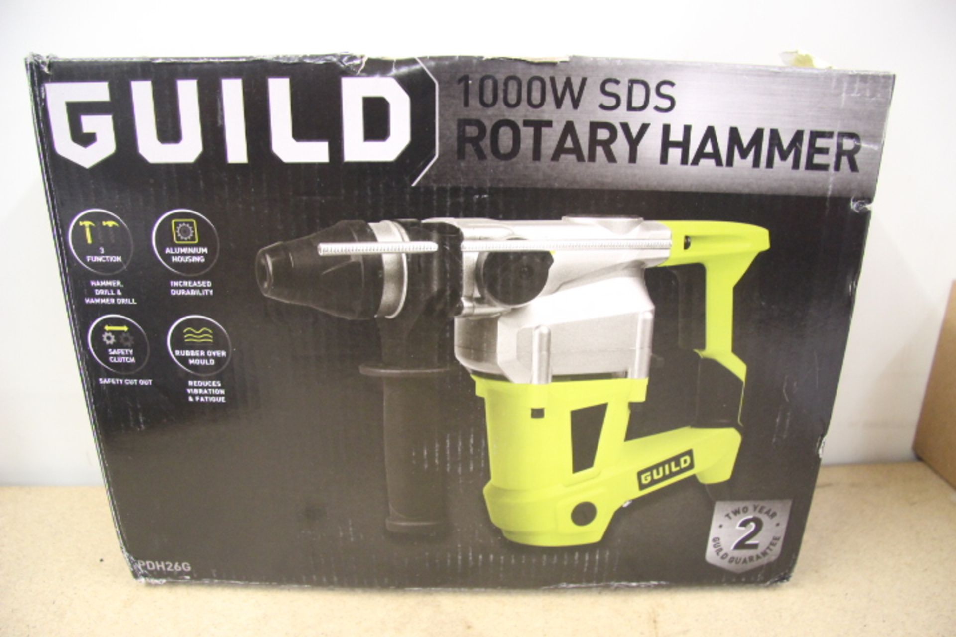 Grade A Guild 1000W SDS Rotary Hammer Drill