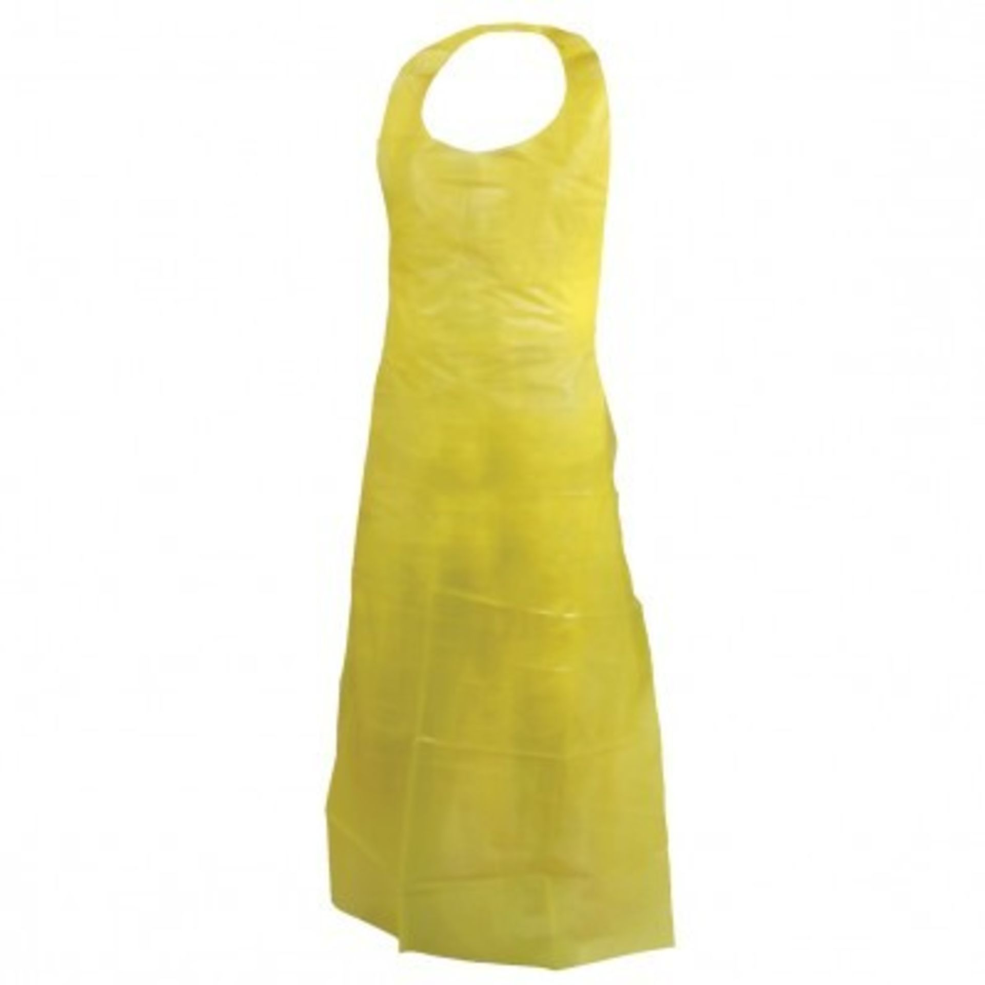 V Brand New Lot Of 4 Pack Of 200 Green Aprons (20 Micron 69x107cm) and 2 Packs Of 200 Yellow - Image 2 of 2