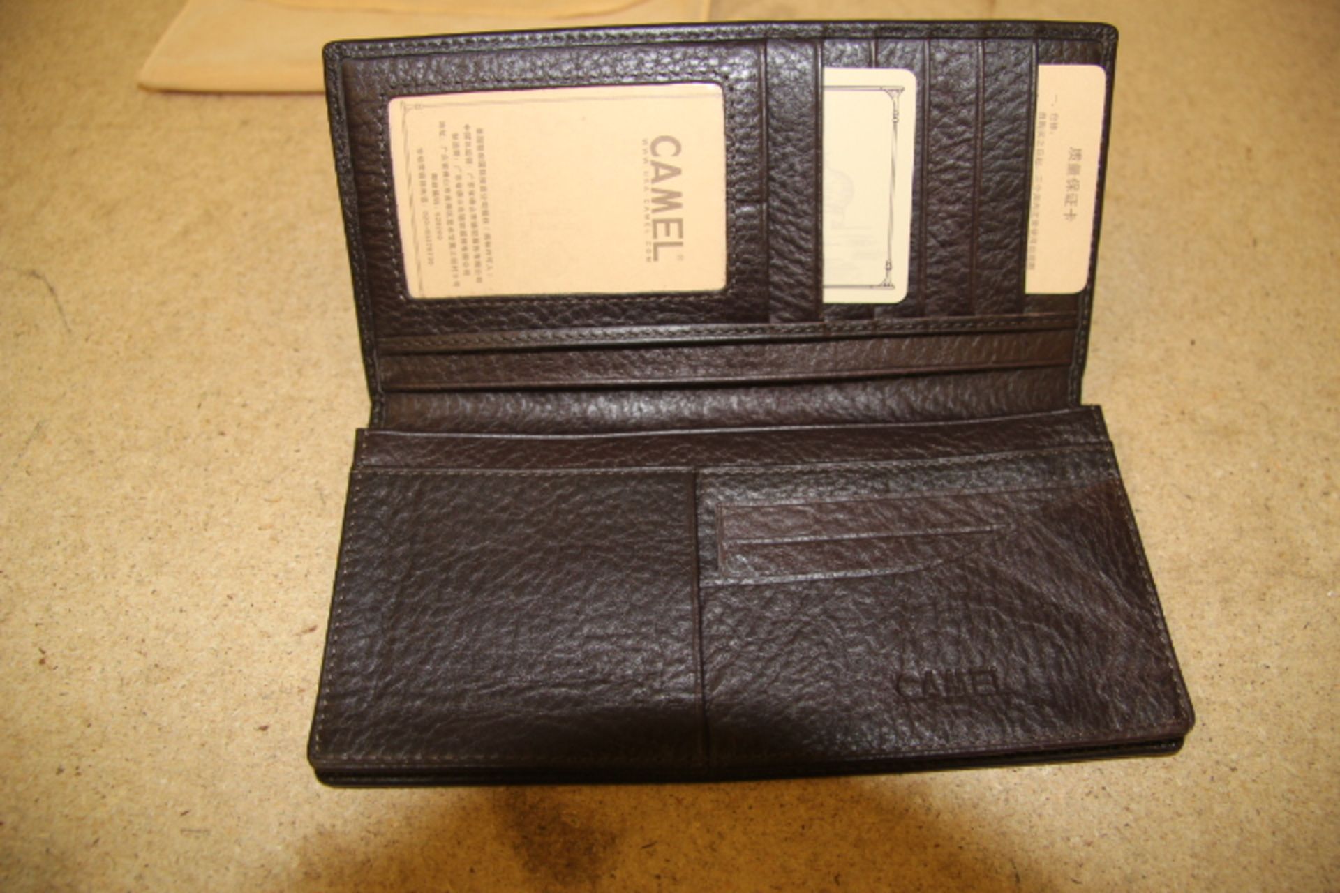 Grade U Brown Camel Wallet/Purse In Presentation Box - Image 2 of 2