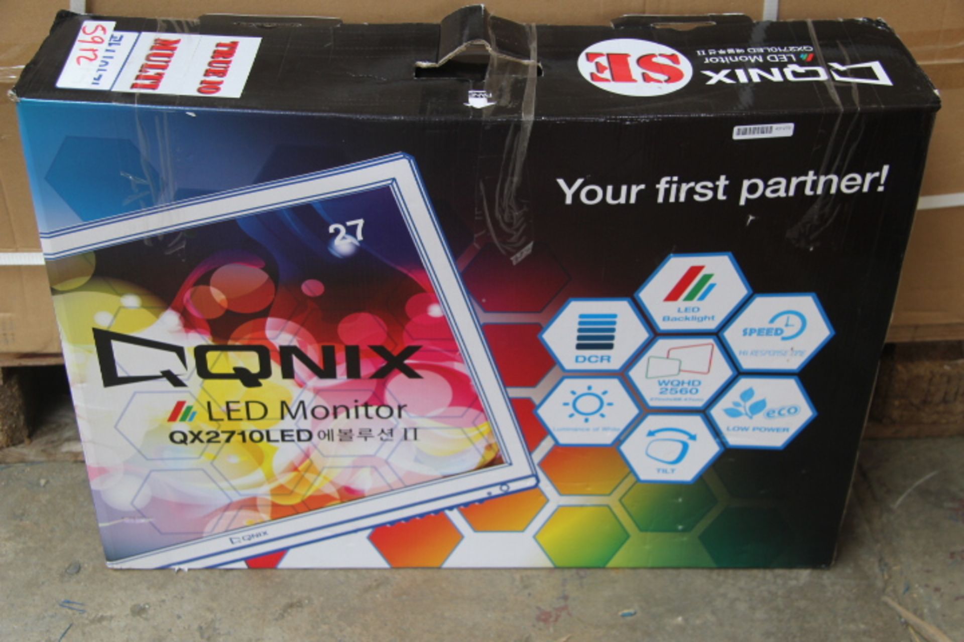 Grade C QNIX QX2710LED 27 Inch LED Monitor