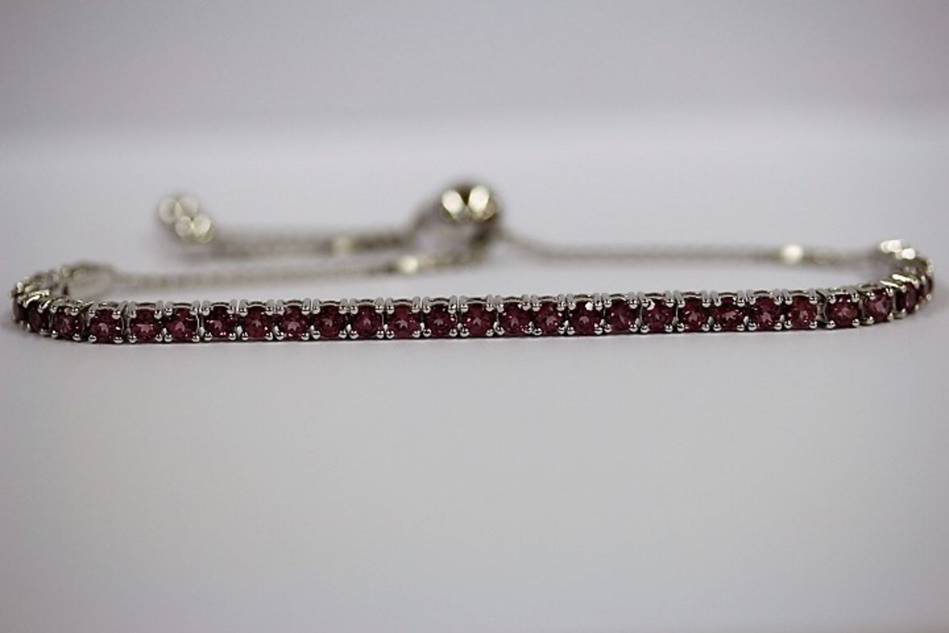 Brand New WM Rhodolite Bracelet