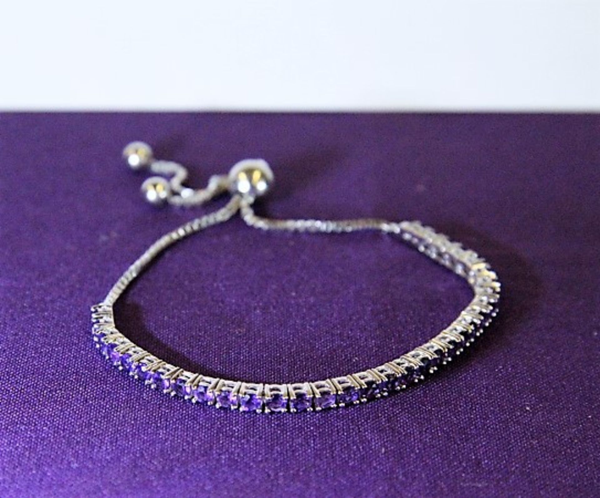 Brand New WM Amethyst Bracelet