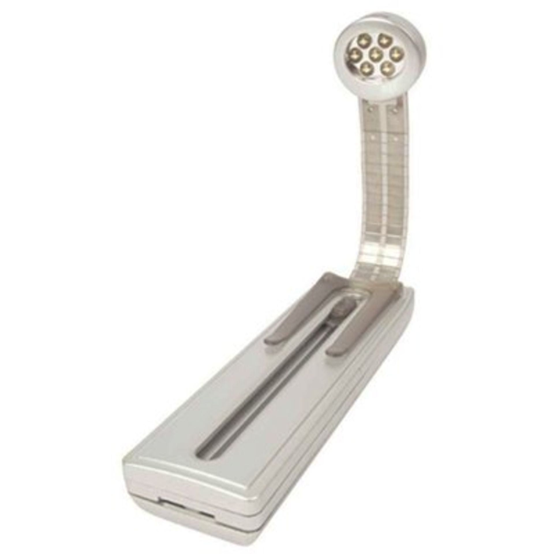 V Brand New Tritronic 7 LED Reading Light With Clip & Stand X 2 YOUR BID PRICE TO BE MULTIPLIED BY - Image 2 of 2