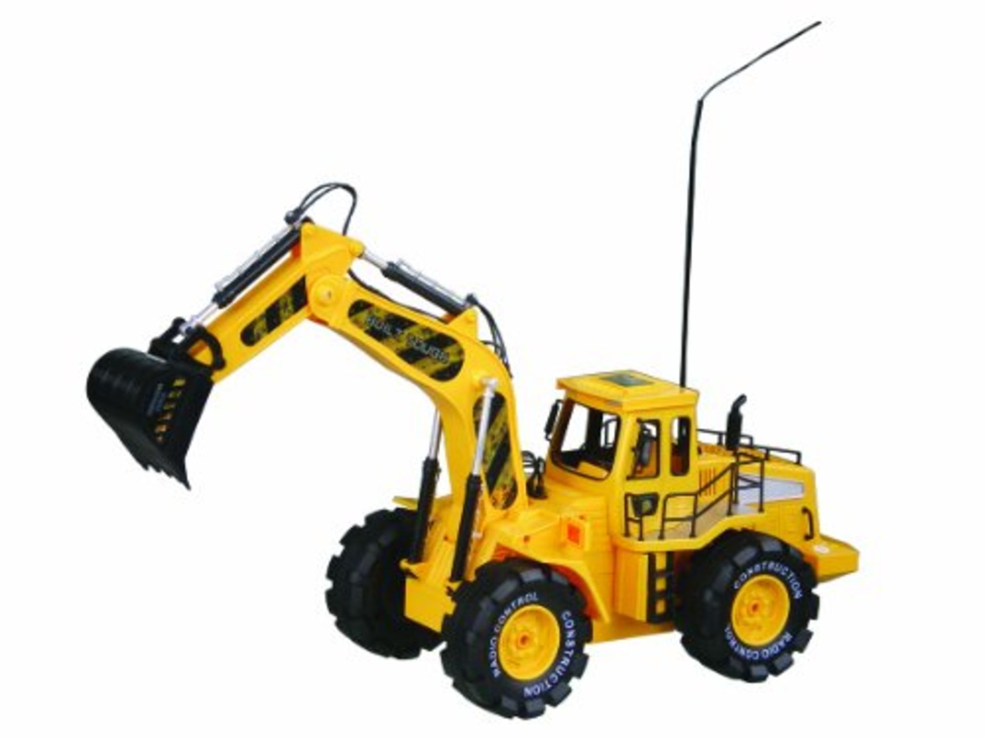 V *TRADE QTY* Brand New 1:10 Scale Full Function Radio Controlled Construction Vehicle (Reach Arm) X