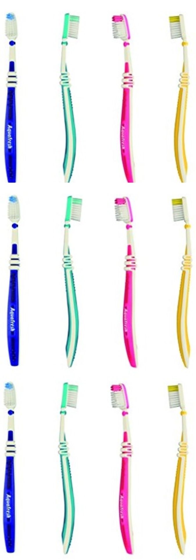 V *TRADE QTY* Brand New 12 x Aquafresh Activate Triple Protection Toothbrush Firm Clean Amazon Price