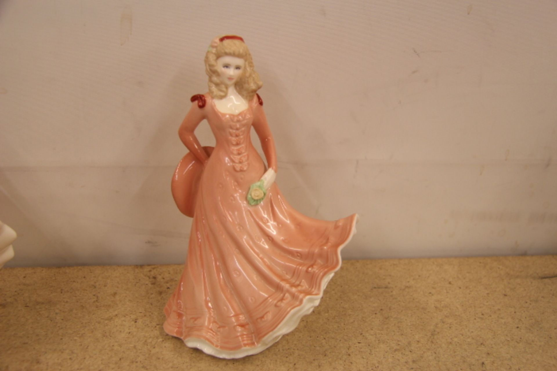 Grade U Royal Worcester Floral Ladies-October Figurine