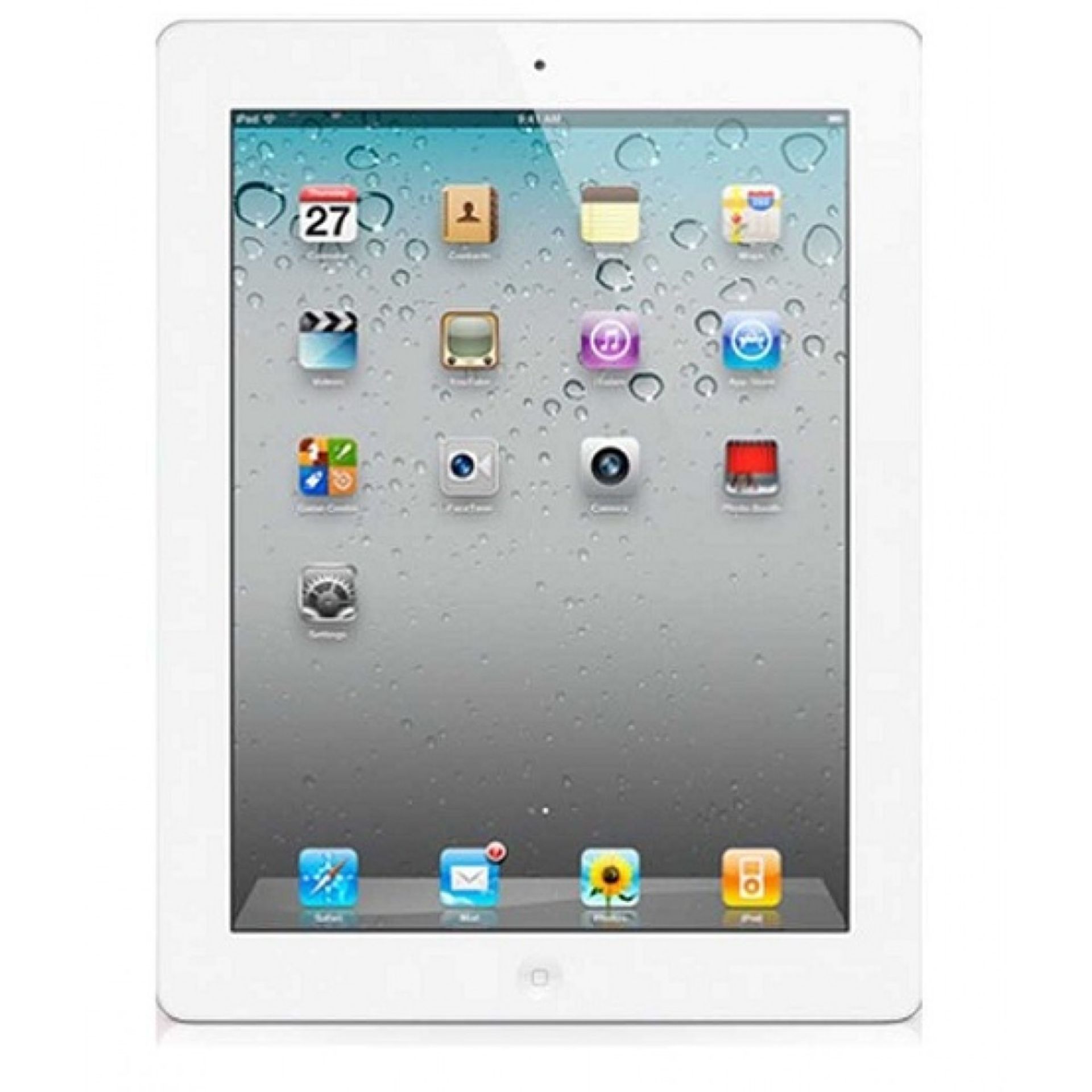 V Grade A Apple iPad 4 16Gb White - WiFi - Retina Display - Front & Rear Facing Camera