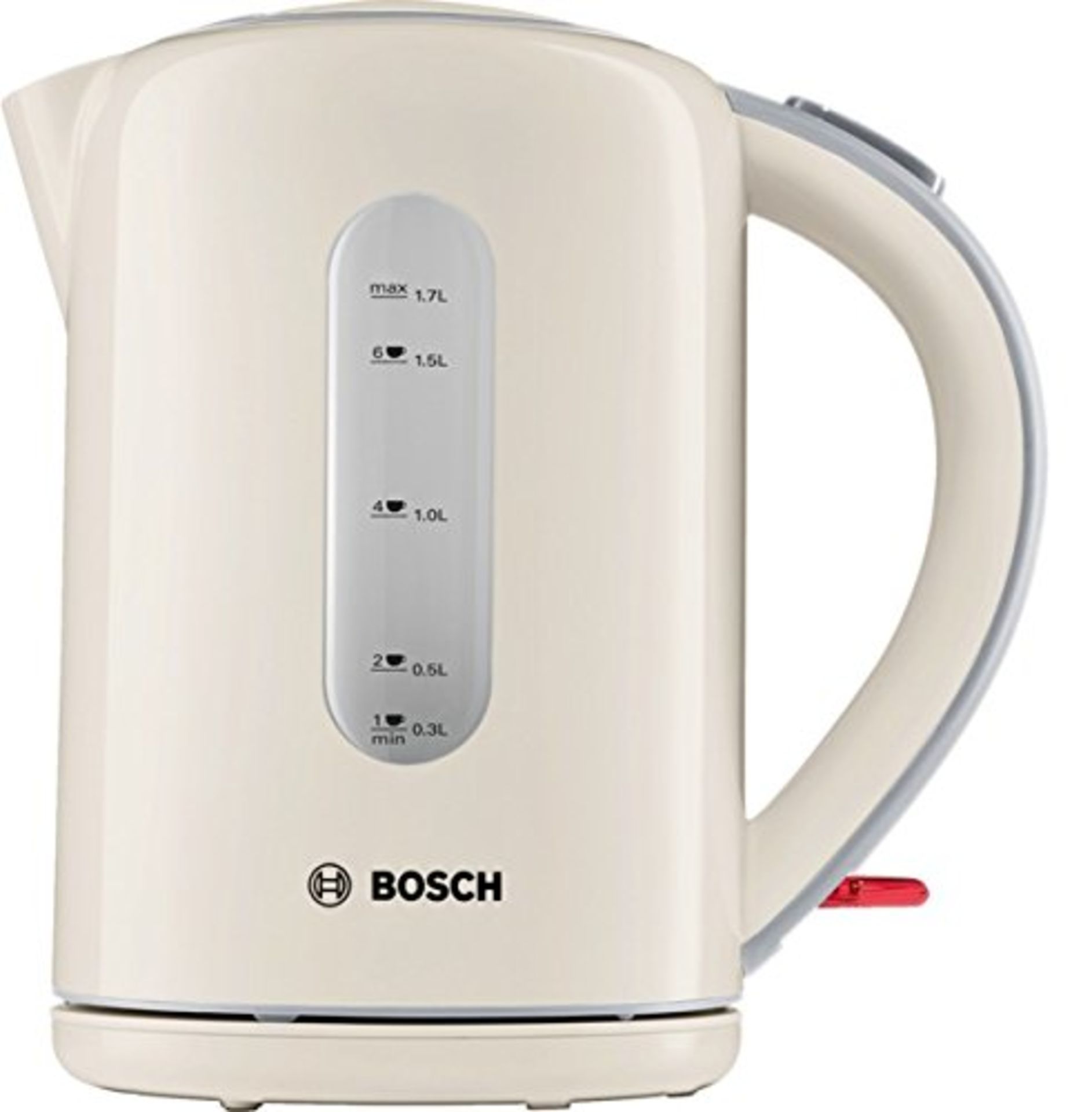 V Brand New Bosch 1.7l Cordless Electric Kettle 3000W (Cream & Grey) ISP £29.45 (Amazon)