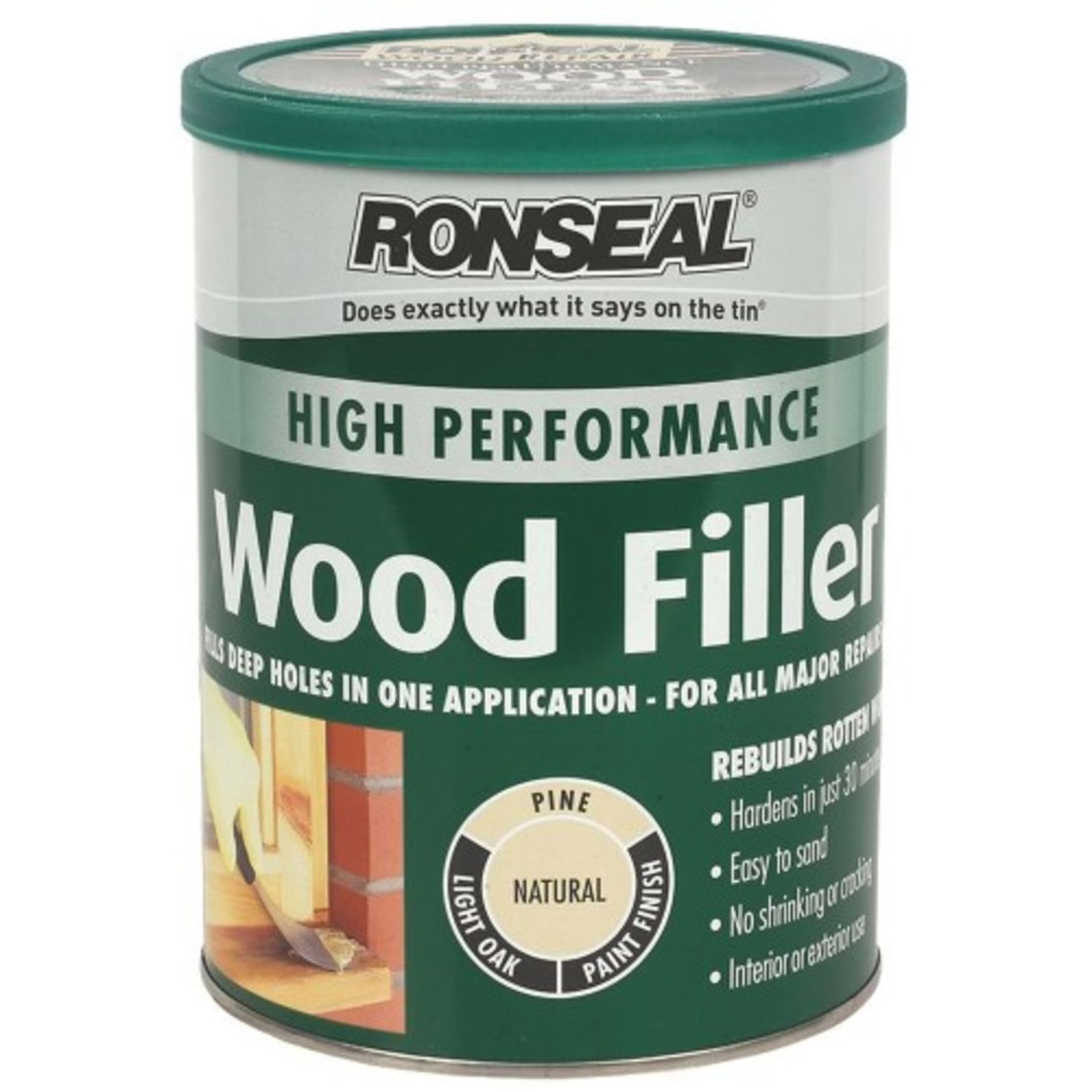 V Grade A Ronseal Wood Filler Natural 550g X 2 YOUR BID PRICE TO BE MULTIPLIED BY TWO