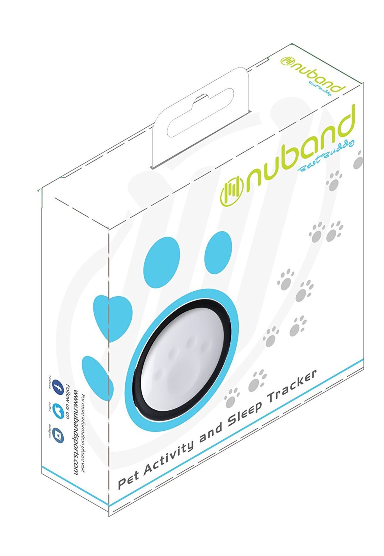 V Brand New Pet Activity & Sleep Tracker - Transmit Data to Smartphone App For Android & iOS -