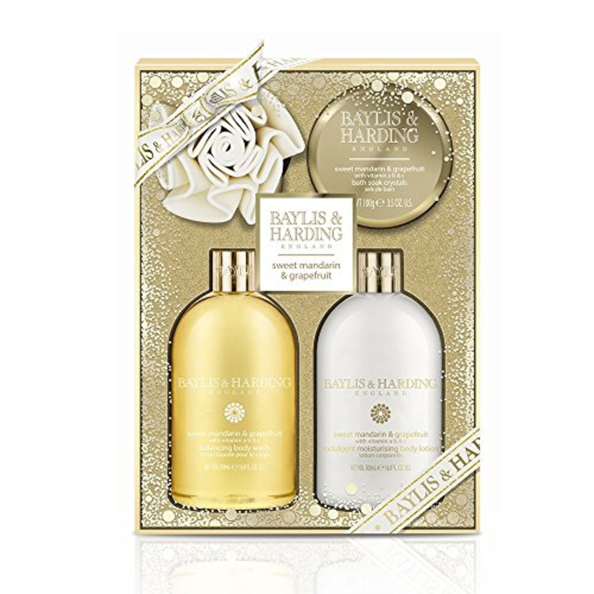 V *TRADE QTY* Brand New Baylis & Harding Sweet Manderin & Grapefruit Gift Set Inclding 1 x 500ml