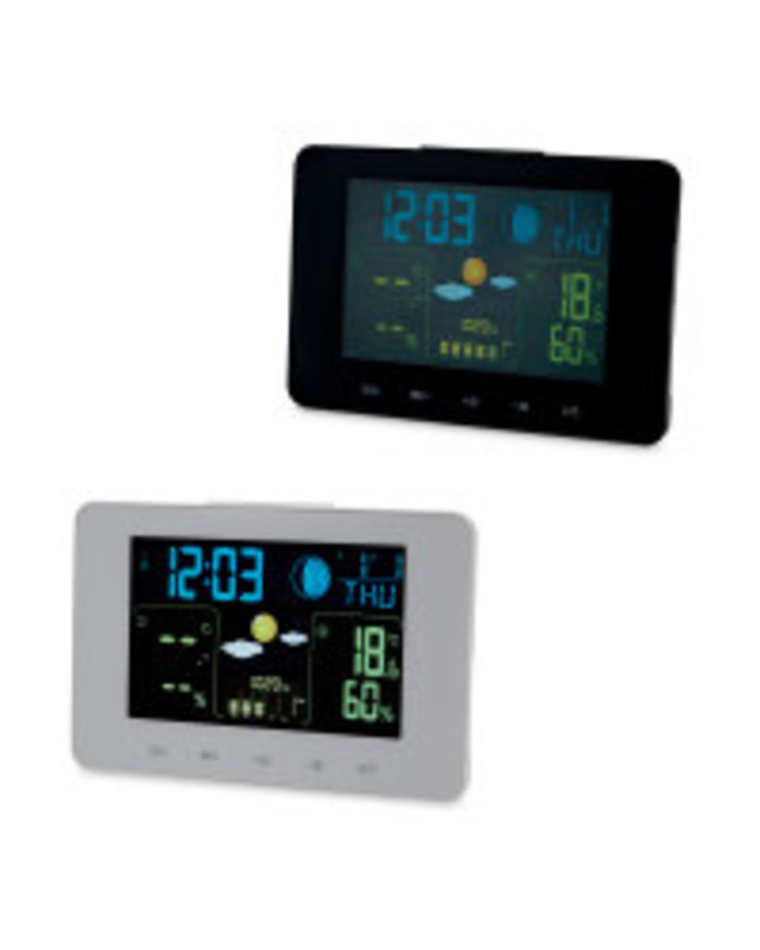 V *TRADE QTY* Brand New Sempre Radio-Controlled Travel Alarm Clock (Item May Vary From Image) X 4