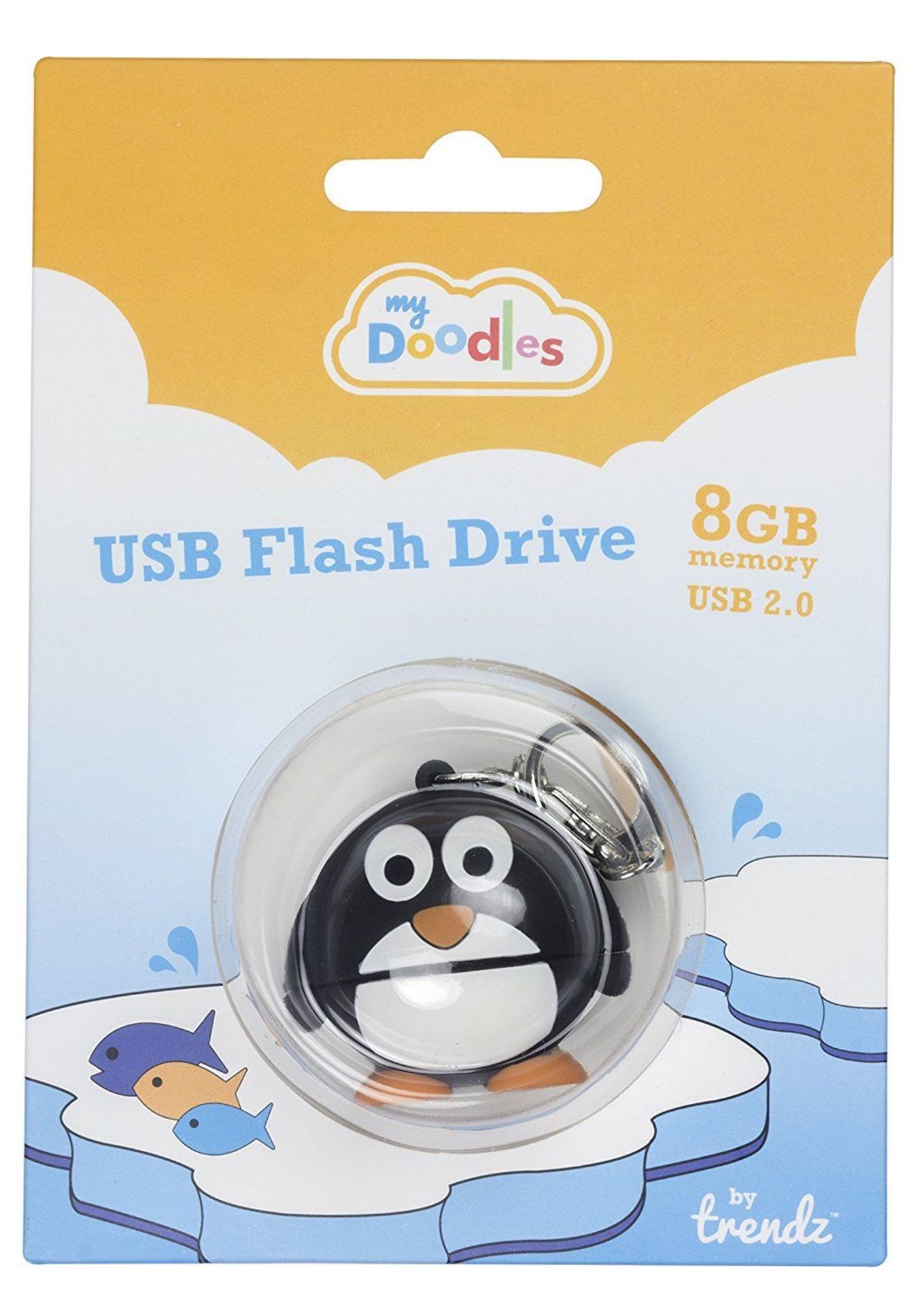 V *TRADE QTY* Brand New My Doodles 8GB Penguin USB Flashdrive - Ebay Price £19.92 X 8 YOUR BID PRICE - Image 2 of 2