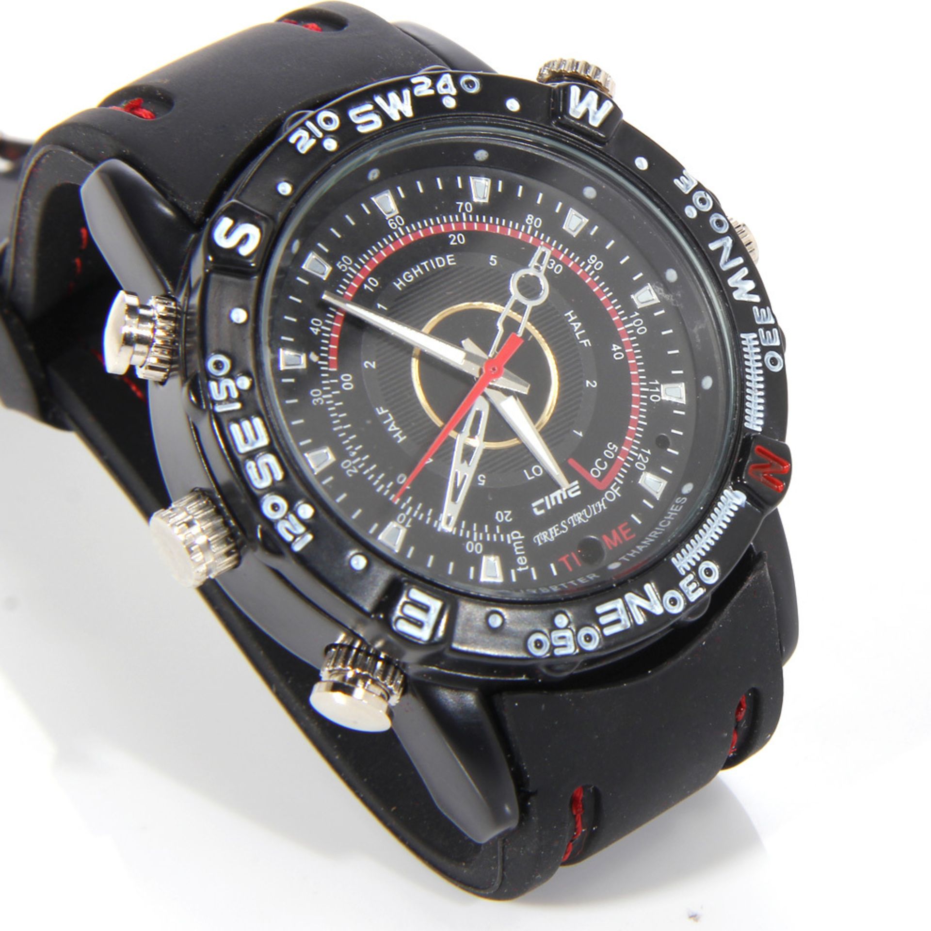 V Brand New Snoop Tech Security & Surveillance Sports Strap 4gb Covert Watch Camera ISP £34.95 (