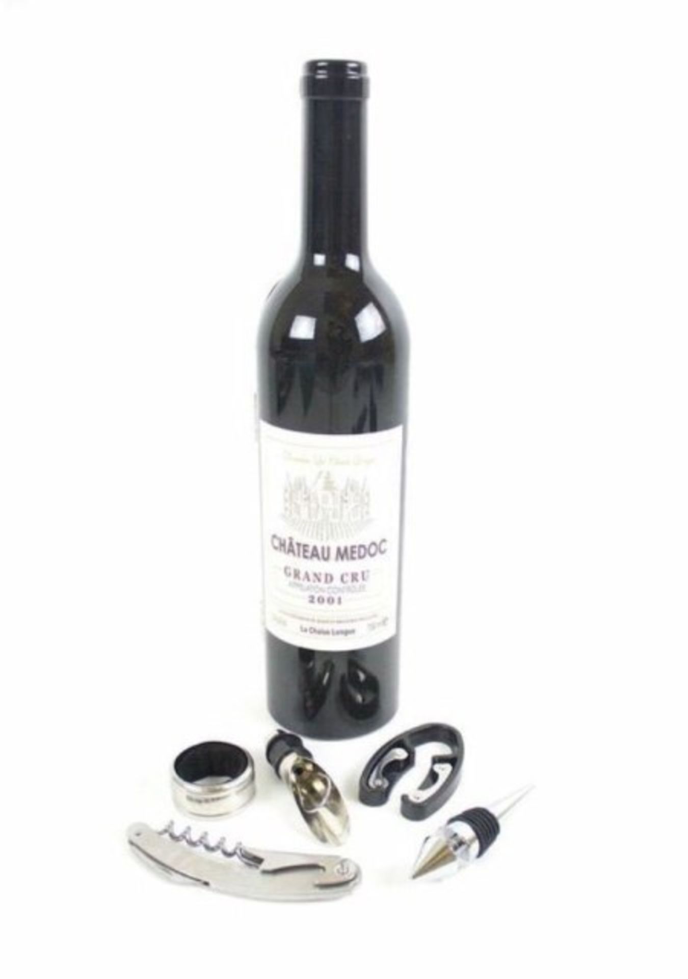 V *TRADE QTY* Brand New Boxed Wine Connoisseurs Gift Set X 4 YOUR BID PRICE TO BE MULTIPLIED BY