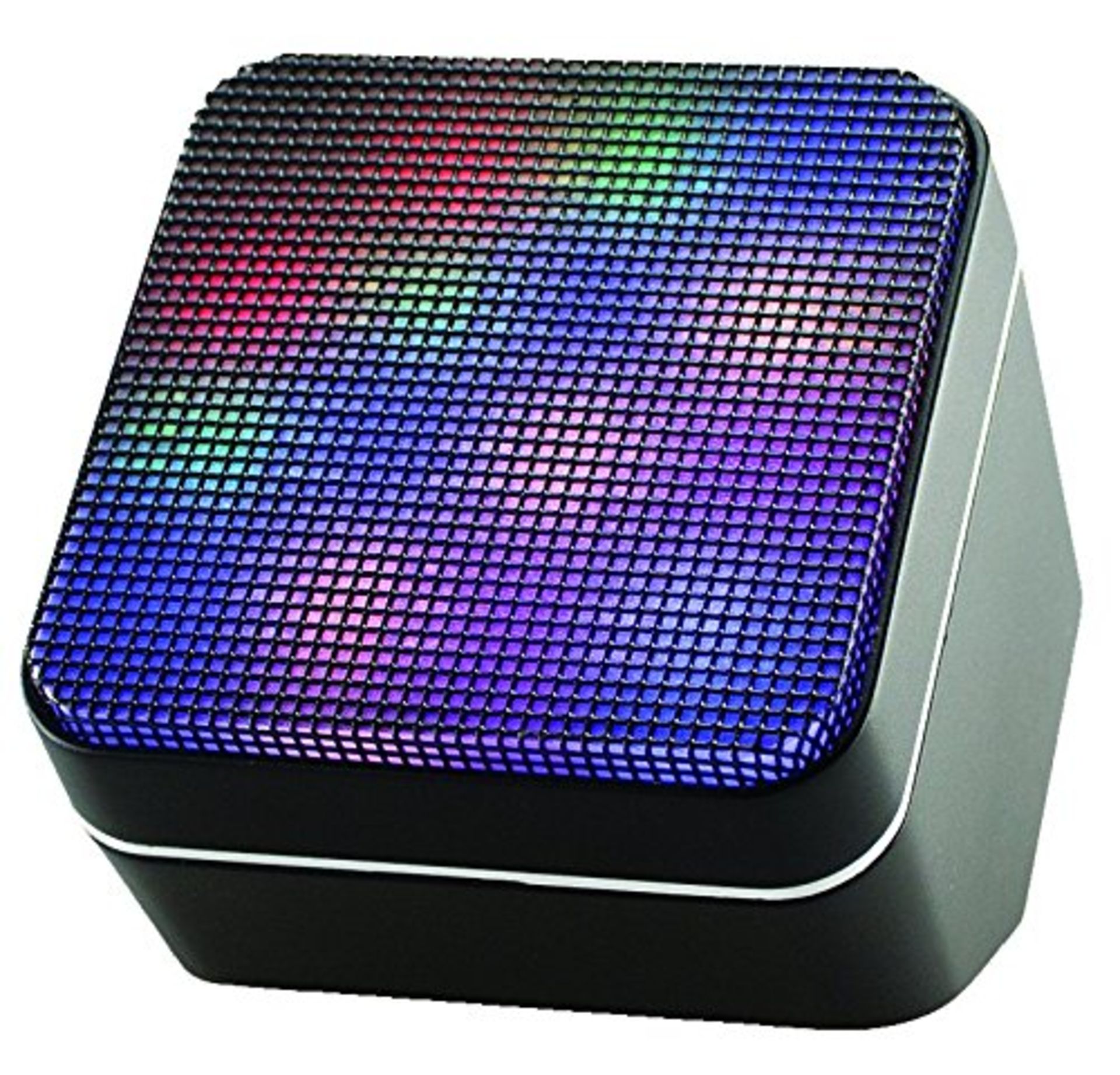 V Brand New LED Bluetooth Wireless Speaker - High Quality Sound - 3.5mm AUX Input - 6 Colour LED