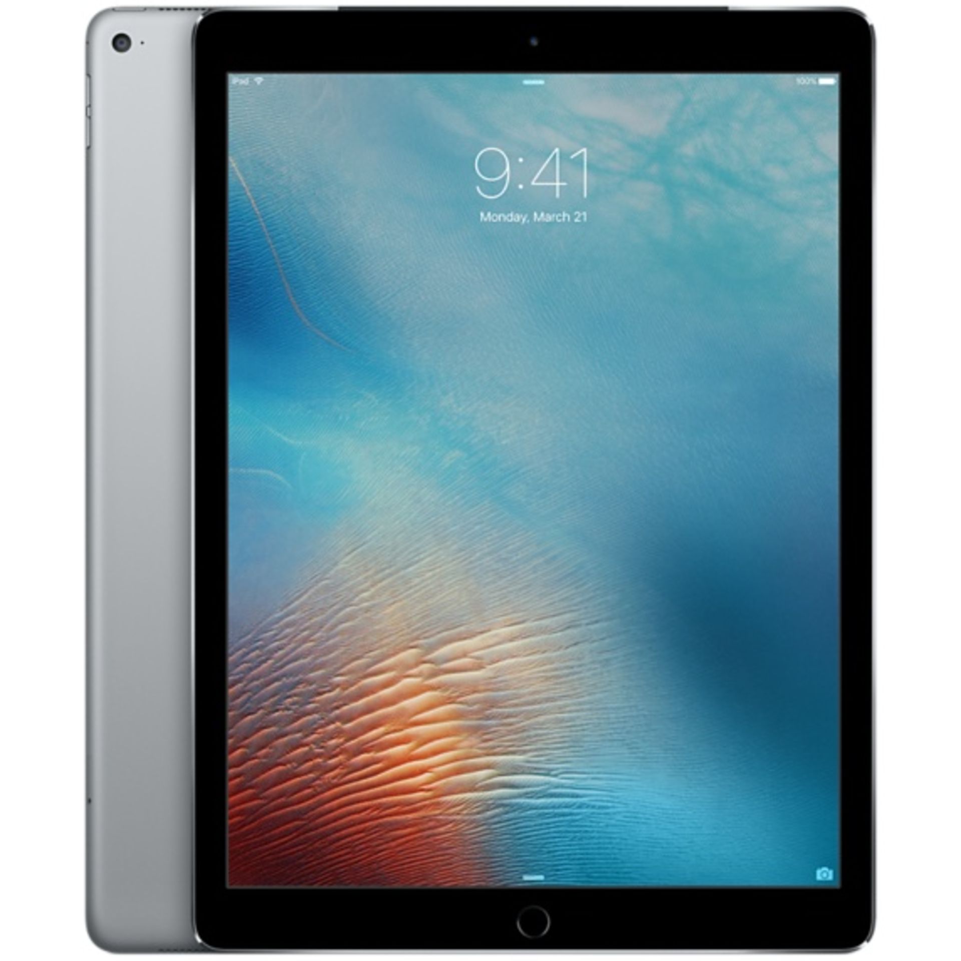 V Grade A Apple iPad Pro 12.9" Space Grey 32GB - Wi-Fi Only - with accessories and original box X