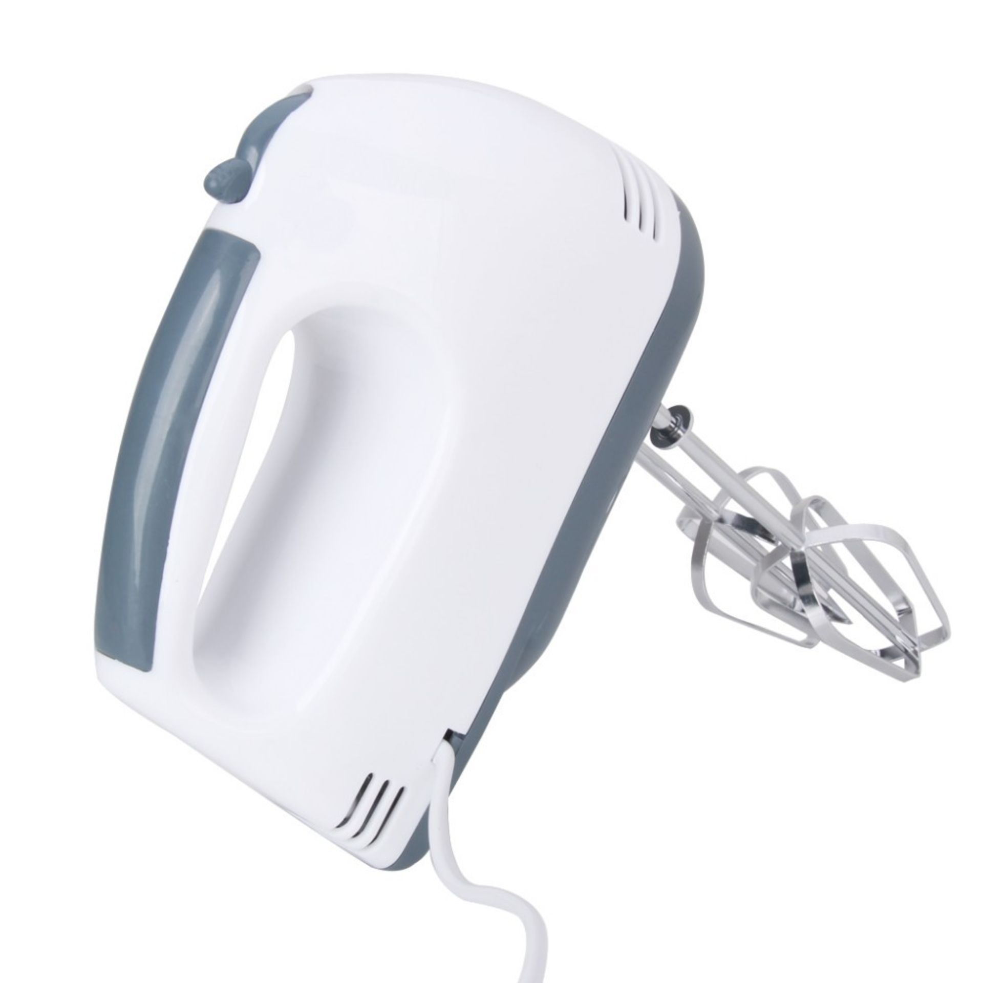 V Brand New Delta Kitchen Hand Mixer 300w Powerful Extra Long Beaters & Dough Hooks-5 Speeds-Turbo