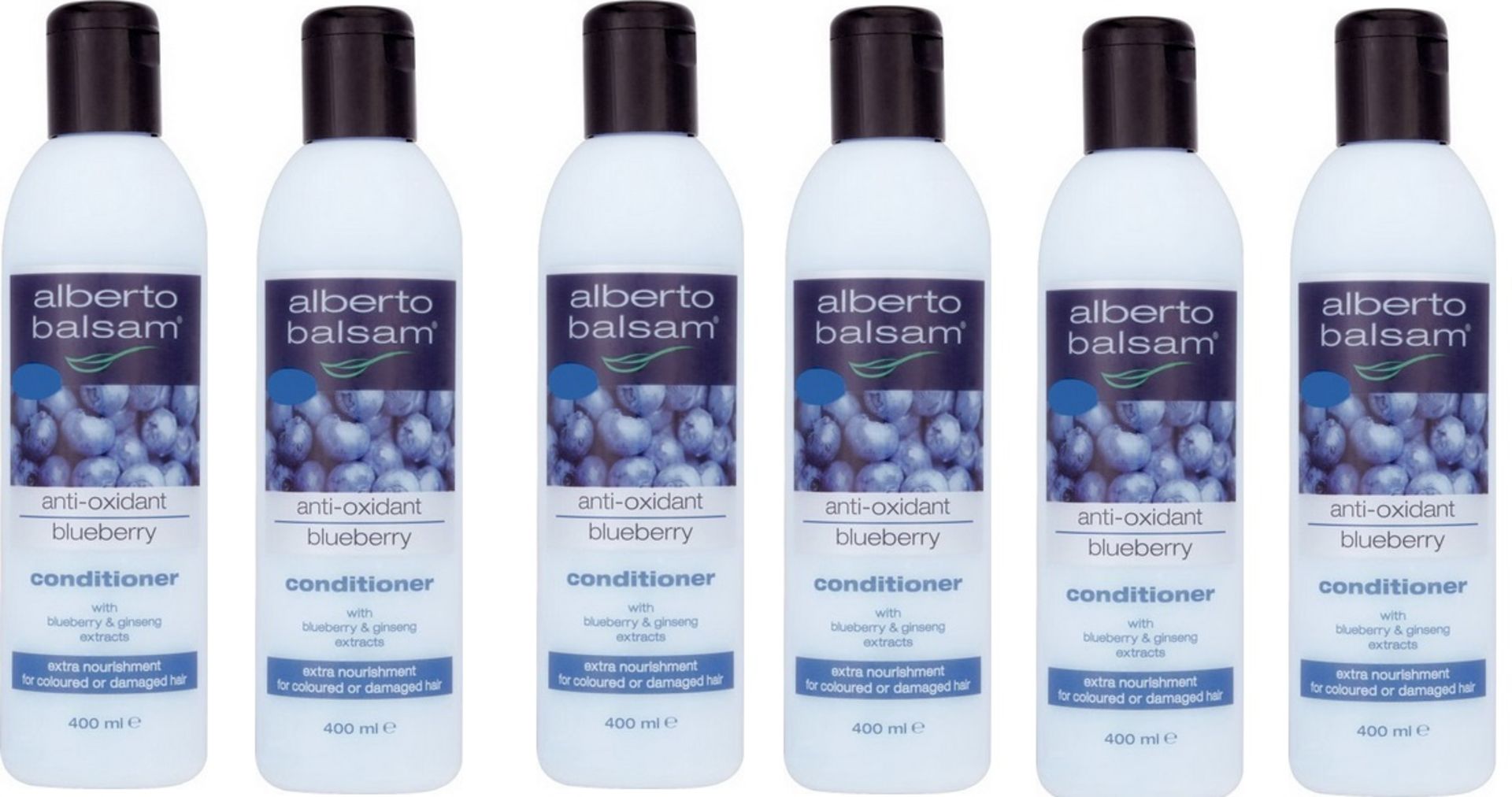 V Grade A A Lot Of Six 400ml Alberto Balsam Anti-Oxidant Conditioner