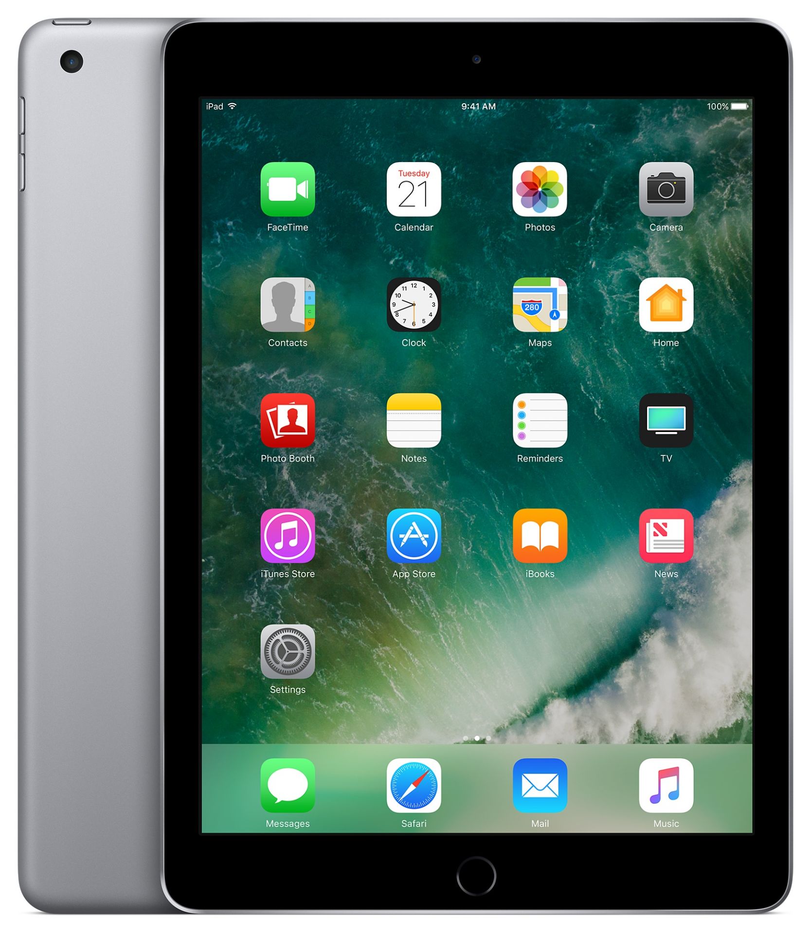 V Grade A Apple iPad Air 16GB Space Grey - Wi-Fi - In Generic Box With Apple Accessories X 2 YOUR