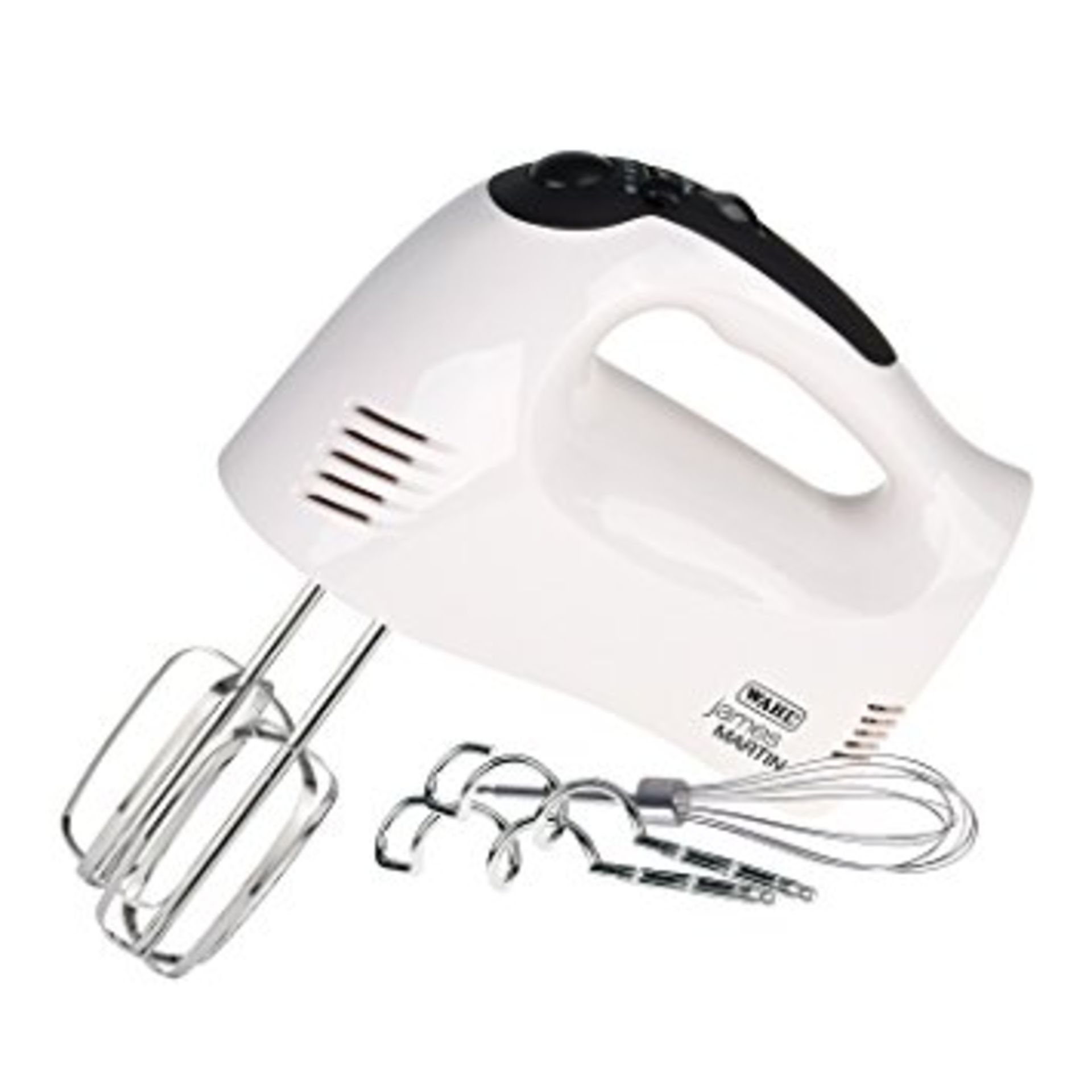 V *TRADE QTY* Brand New 300W Hand Mixer with 5 Speeds and Turbo Function and Long Beaters and