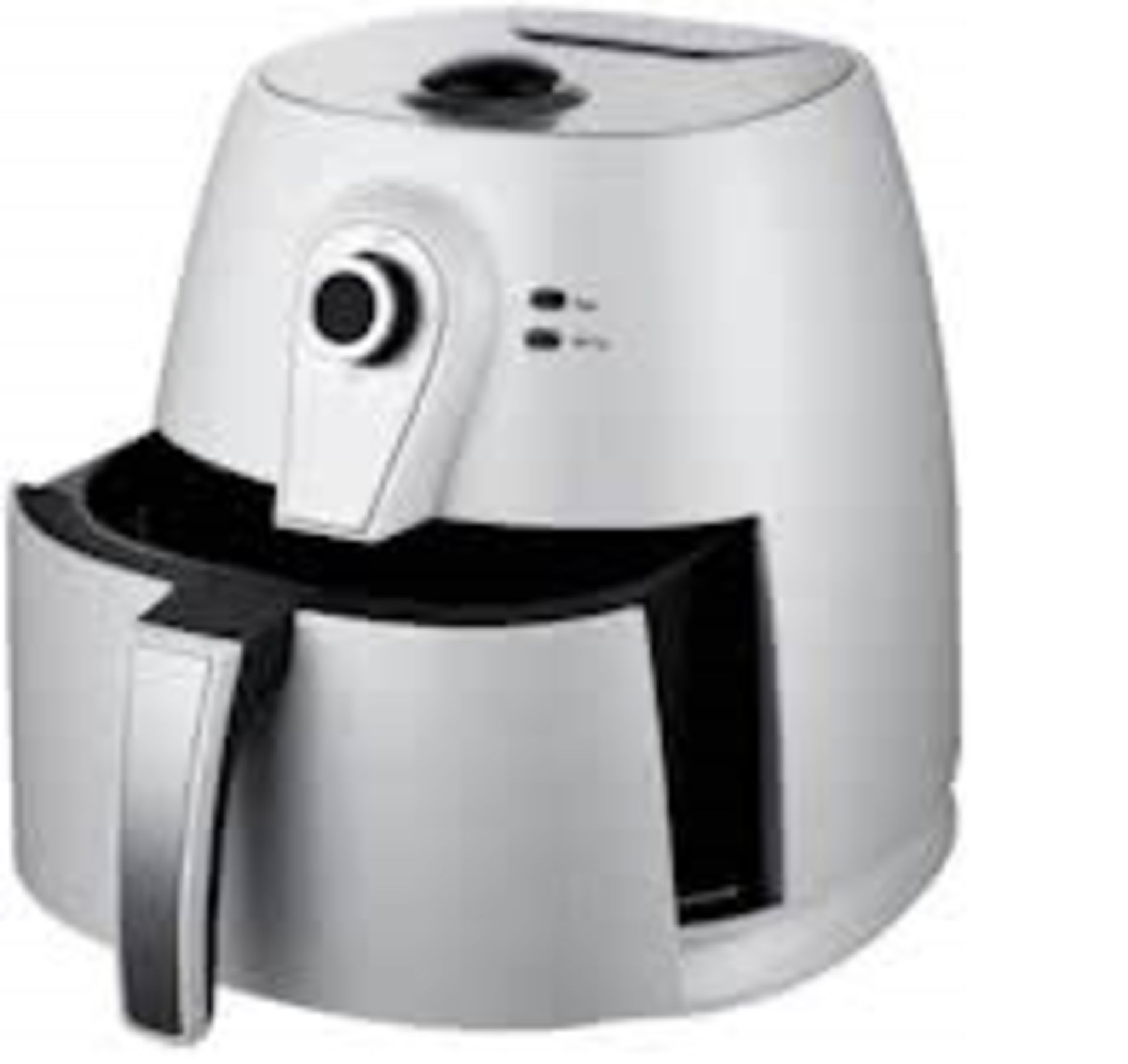 V Brand New Air Fryer 1400w White- Rapid Air Technology-Precision Timing-Hidden Heating Tube-