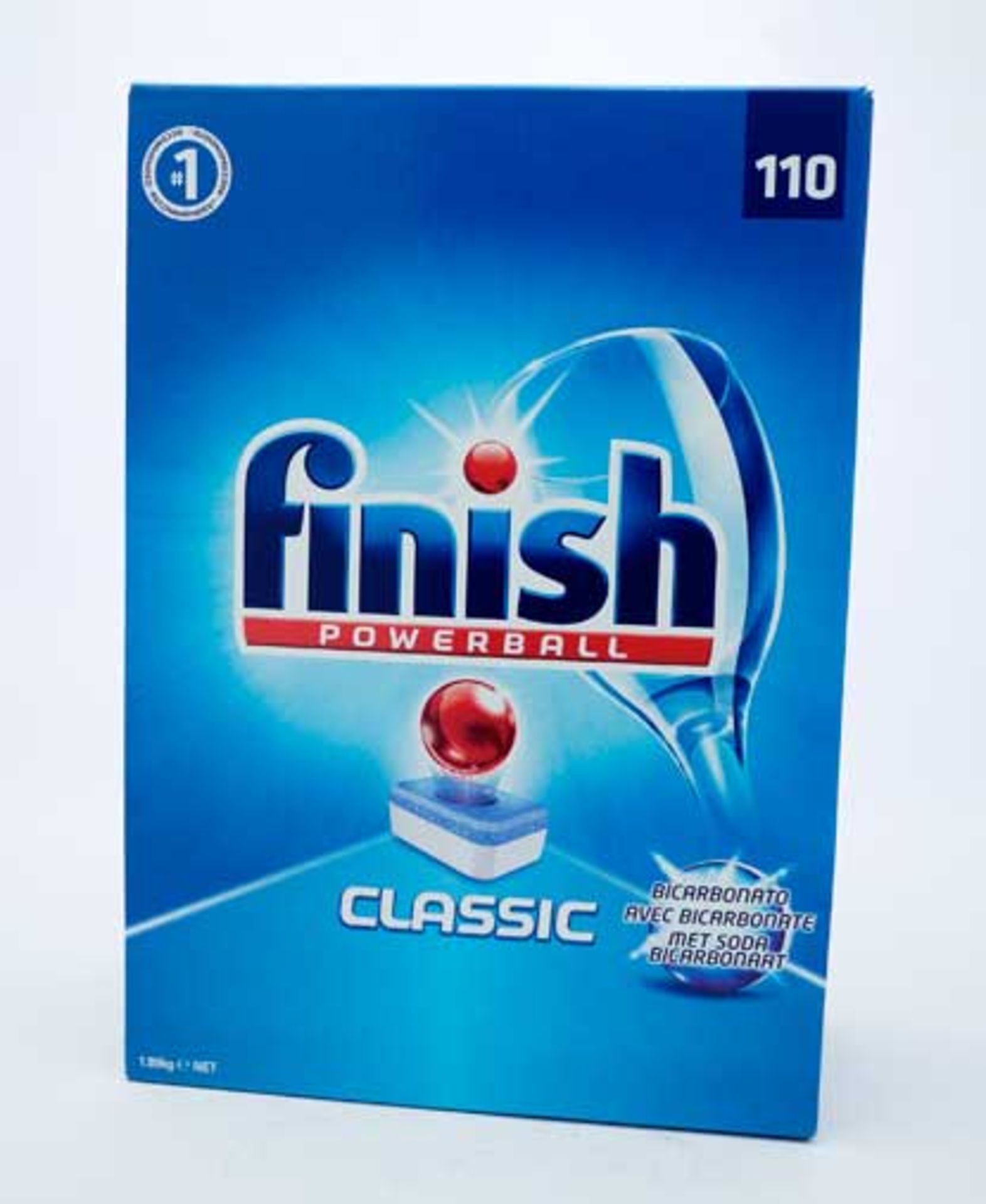 V *TRADE QTY* Brand New Finish Powerball Clasic Megapack - 110 Dishwasher Tablets X 80 YOUR BID