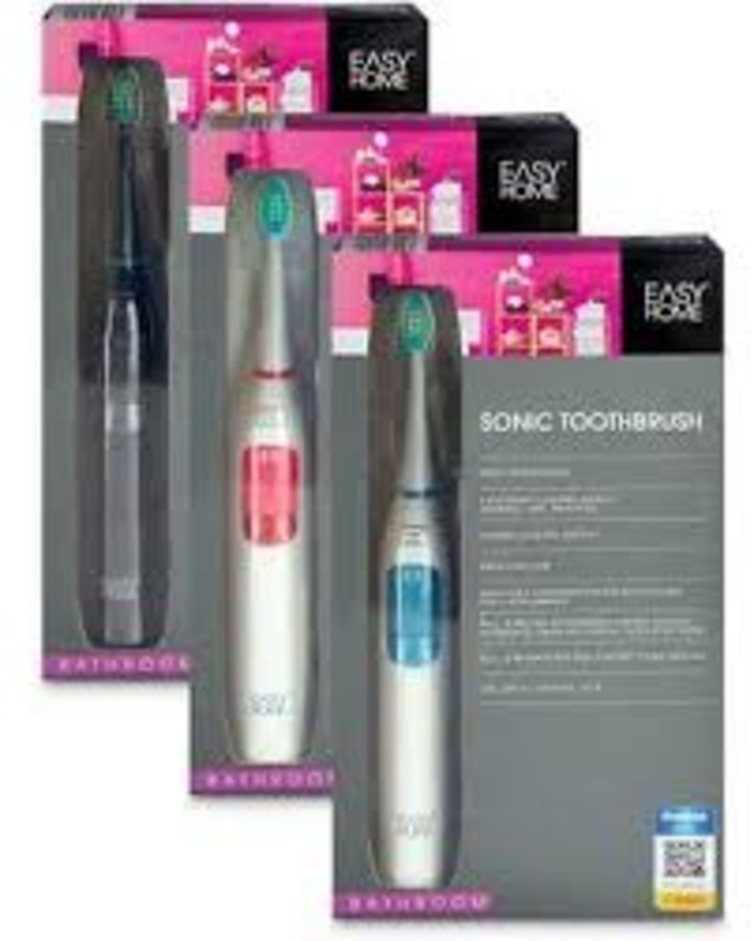 V *TRADE QTY* Brand New Sonic Electric Toothbrush-3 Different Cleaning Modes-Charge Control