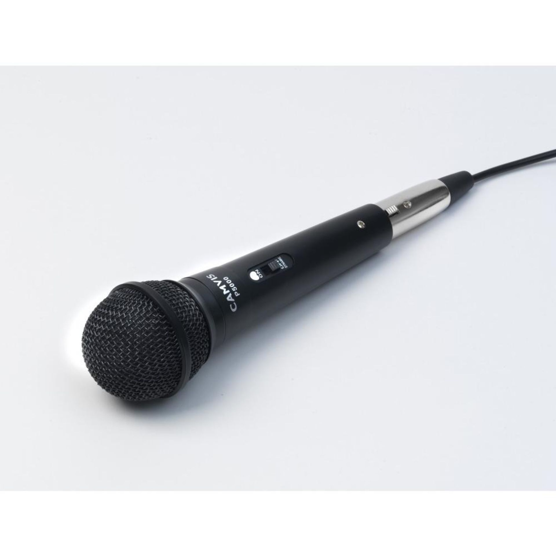 V Brand New Cam-vis P5000 Uni-Directional Microphone with 3 Meter XLR to Jack Cable - Online