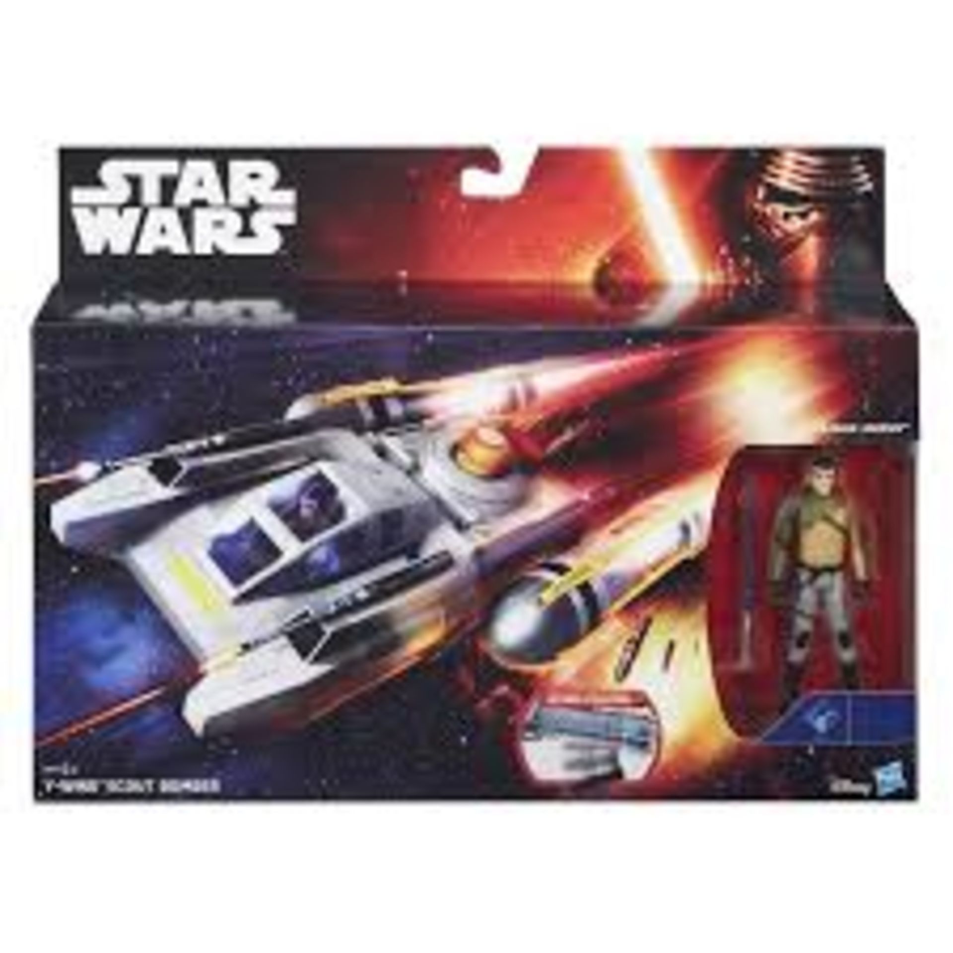 V *TRADE QTY* Brand New Hasbro Star Wars Rey's Speeder (Jakku) With Firing Missiles eBay £29.95 X - Image 2 of 2